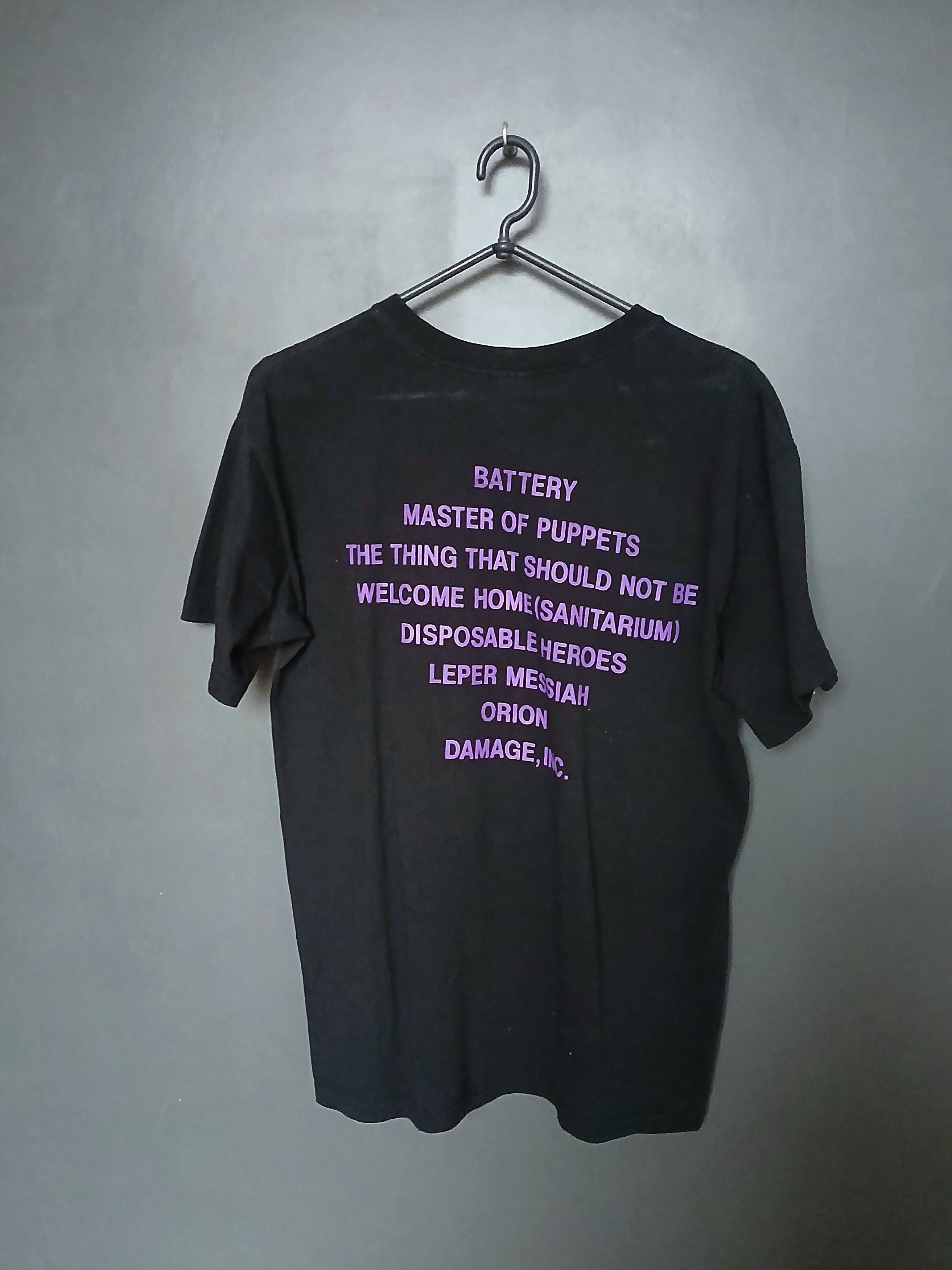 Band Tees × Metallica Metallica Master Of Puppets T-Shirt Size US M / EU 48-50 / 2 - 2 Thumbnail