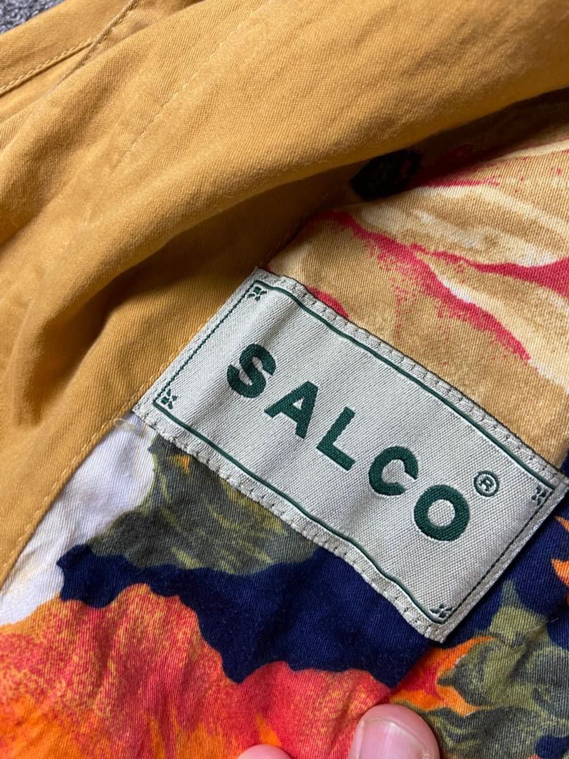 Japanese Brand SALCO Brand Buttoned Coat with Front Pocket (202) Size US L / EU 52-54 / 3 - 3 Thumbnail