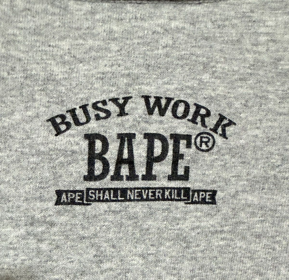 Bape 2005 Bape Ape Sta Face Swarovski Tee Grey Large L RARE Size US L / EU 52-54 / 3 - 4 Thumbnail