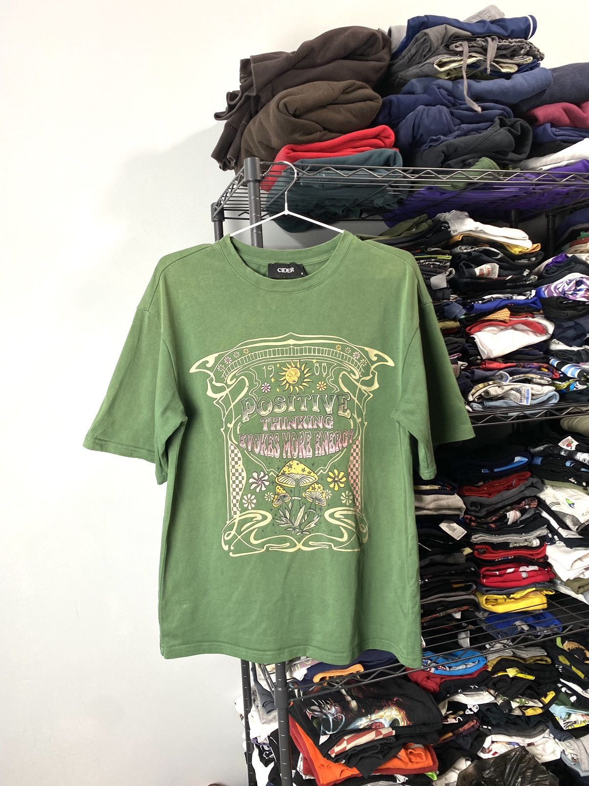 Band Tees 🍄 LSD Psychedelic Mushrooms T Shirt Open Your Mind Size US S / EU 44-46 / 1 - 1 Thumbnail