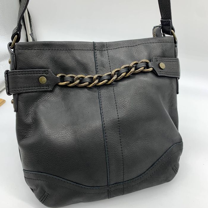 Other American Leather Co Elton Crossbody Purse Hunter Black Color ...