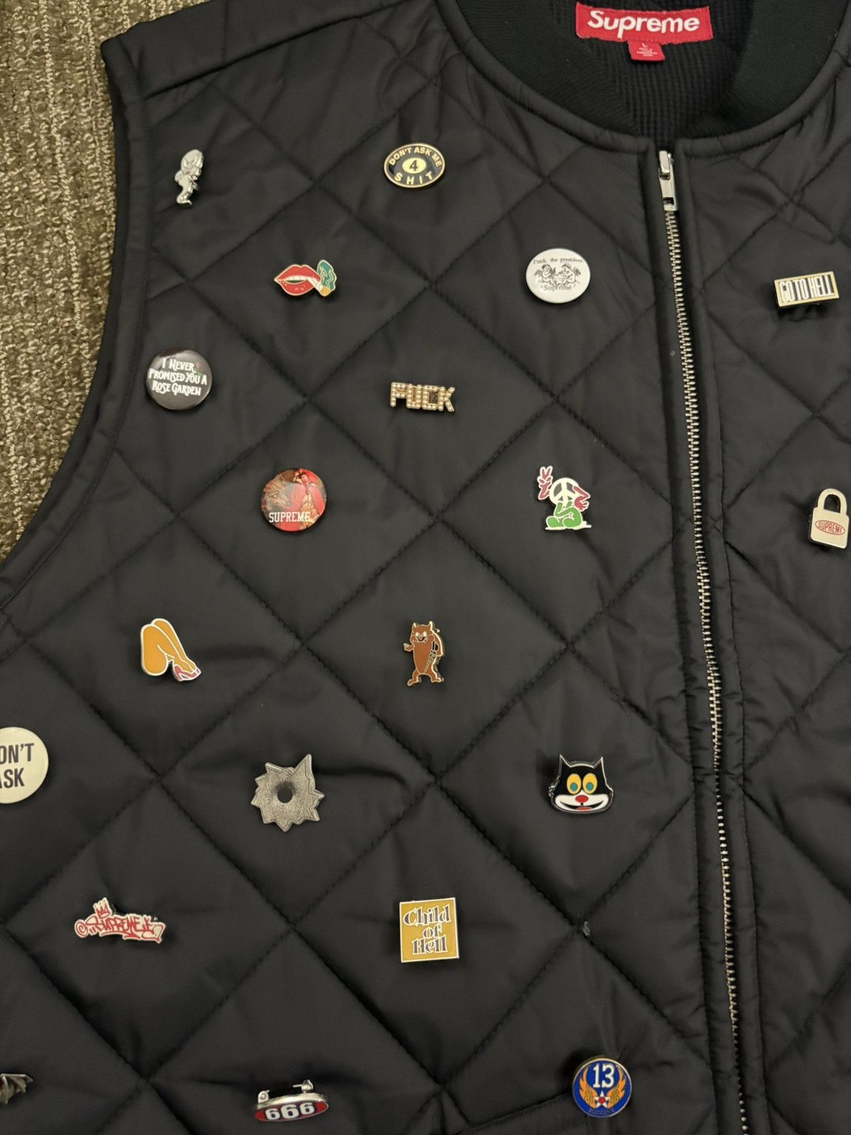 Supreme Supreme vest Size US L / EU 52-54 / 3 - 6 Thumbnail