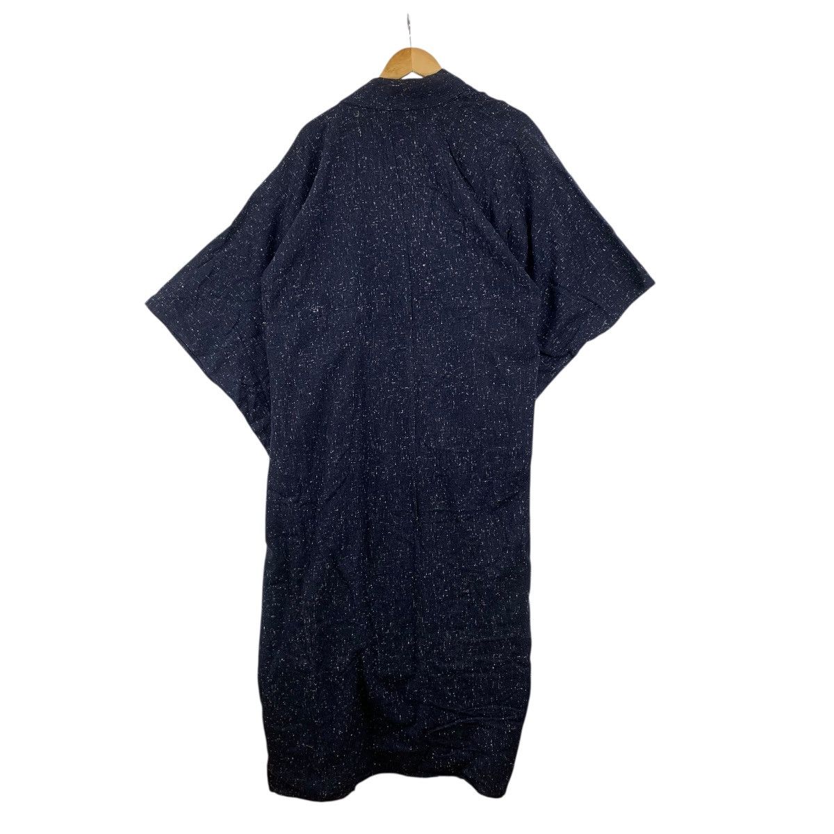 Vintage Vintage 70s KIMONO PURE INDIGO JAPAN Traditional Robe Coat Size M / US 6-8 / IT 42-44 - 8 Thumbnail