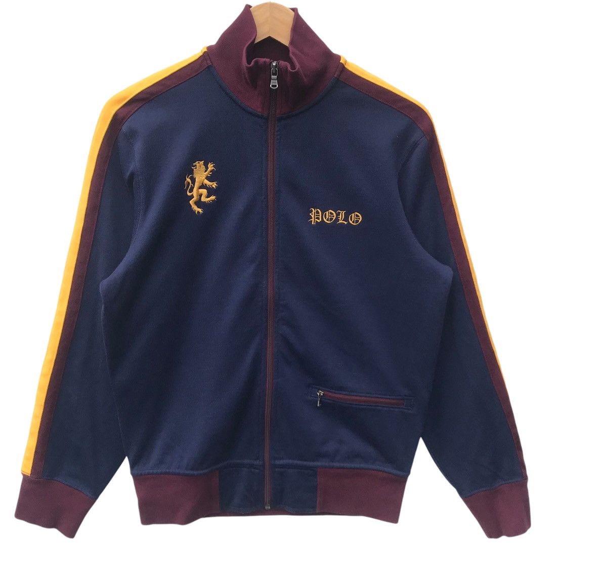 Polo Ralph Lauren Vintage Polo Ralph Lauren 3 Tones Zipper Sweater Size US M / EU 48-50 / 2 - 4 Thumbnail