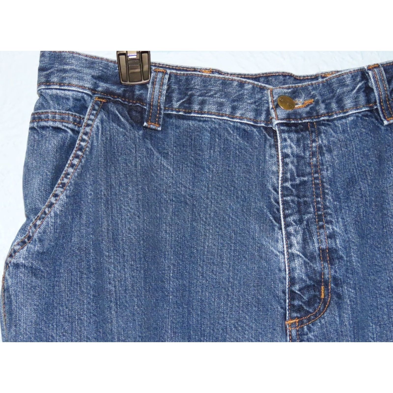Carhartt VINTAGE Carhartt BD4941-M Loose Fit Carpenter Jeans 38x30 Men Blue Denim Size US 38 / EU 54 - 4 Thumbnail