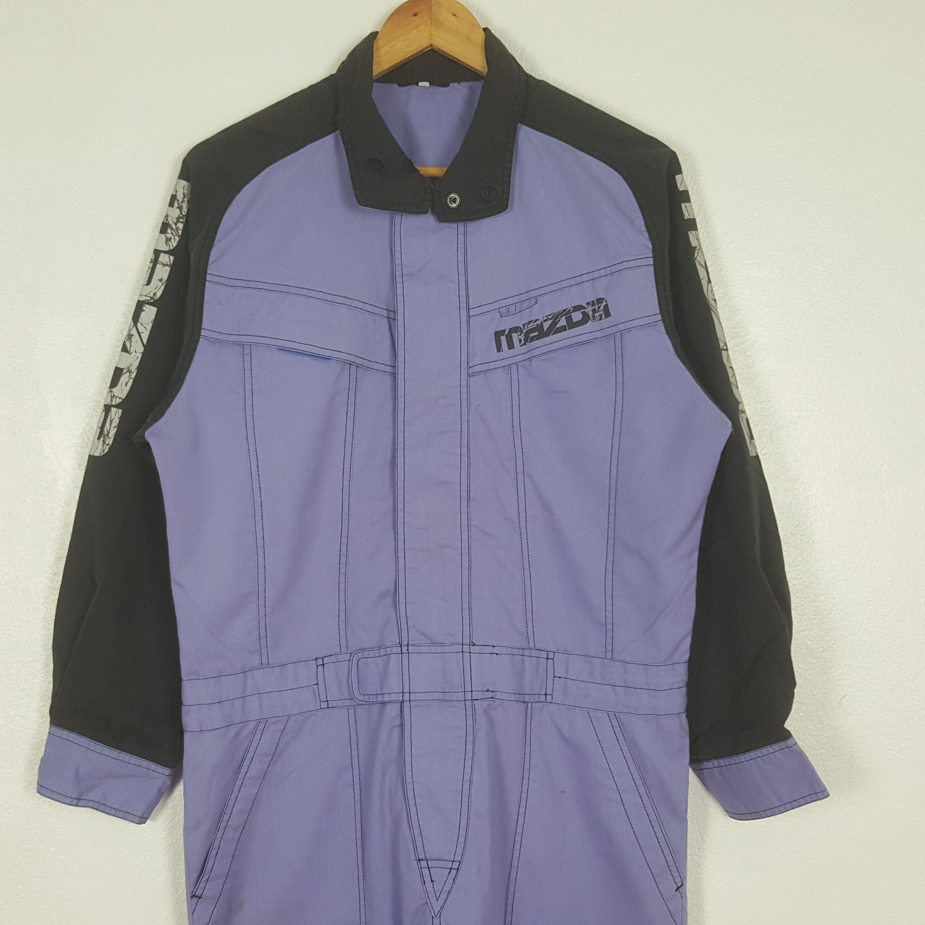 Japanese Brand Vintage Mazda Racing Team Custom Art Coverall Jacket C309N10 Size US M / EU 48-50 / 2 - 5 Thumbnail