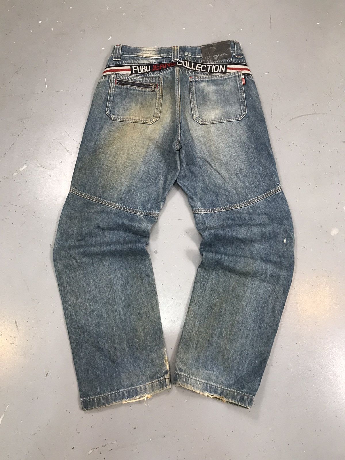 Fubu × Vintage Vintage Fubu jeans collection patchwork denim Size US 32 / EU 48 - 2 Thumbnail
