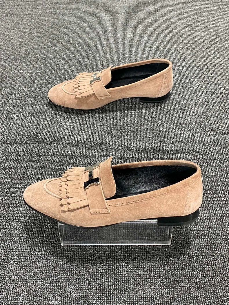 Hermes Hermes Fringed Suede Mules Loafers-2506 Size US 6 / IT 36 - 2 Thumbnail