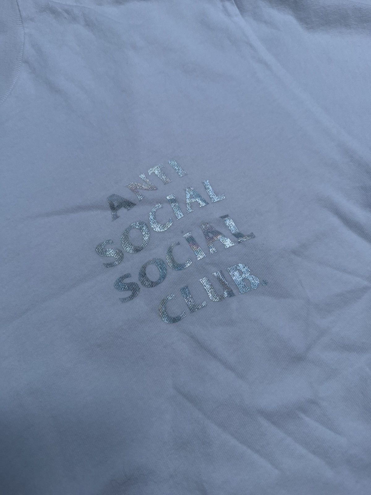 Anti Social Social Club Anti Social Social Club Holographic “Get Weird Tee” Size US S / EU 44-46 / 1 - 2 Thumbnail
