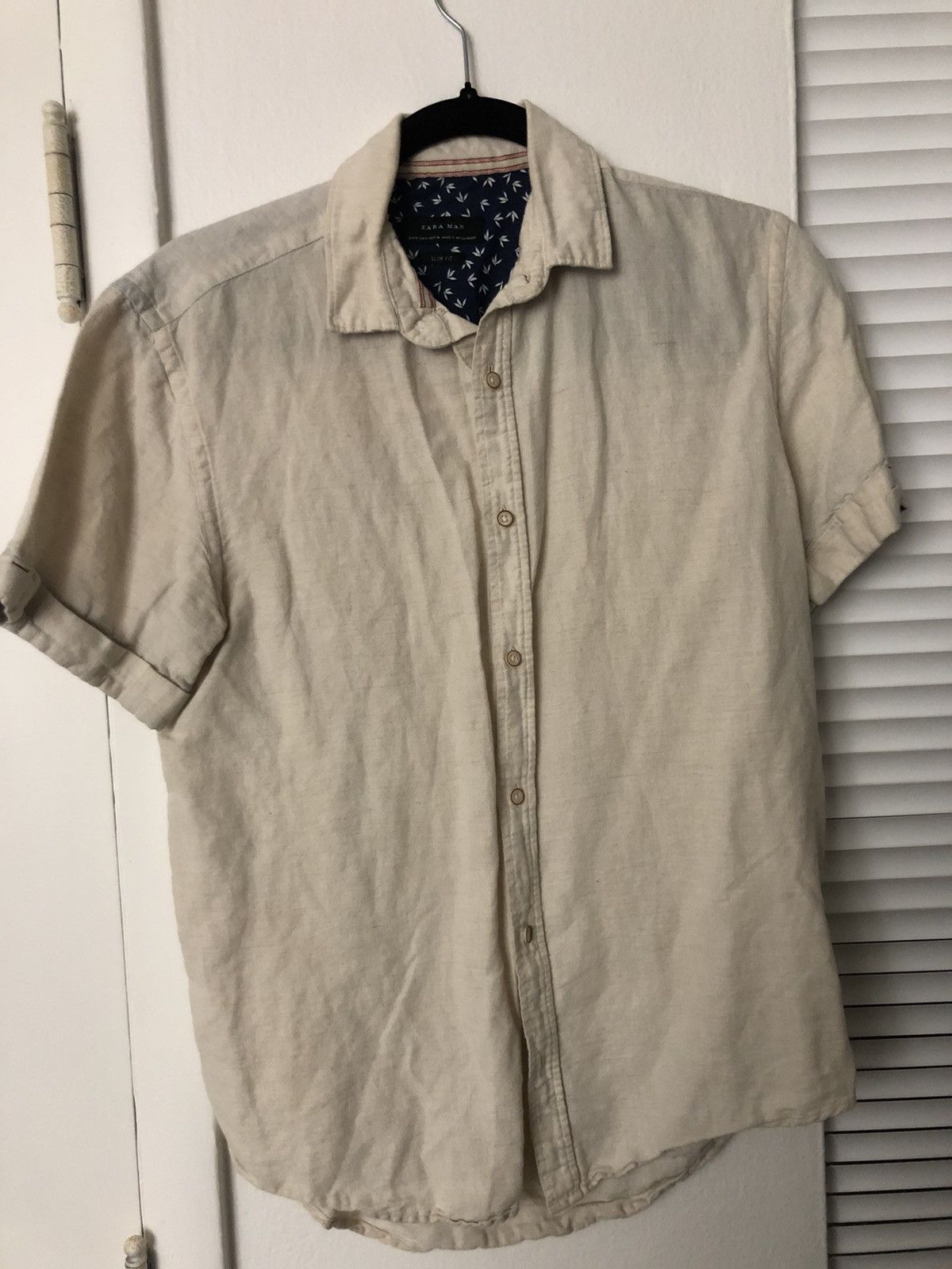 Zara Zara Short Sleeve Button Down Size US S / EU 44-46 / 1 - 1 Thumbnail