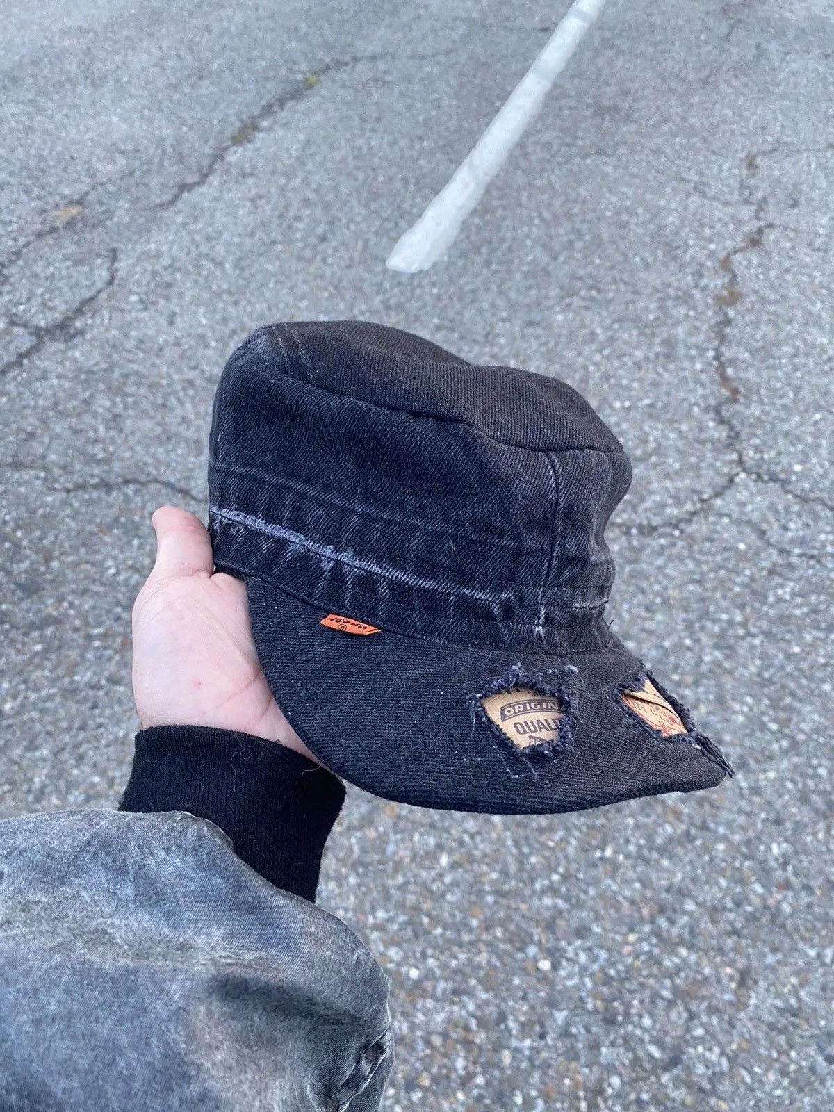 Levi's Reworked patchwork Levis custom hat cap rare y2k Size ONE SIZE - 1 Thumbnail