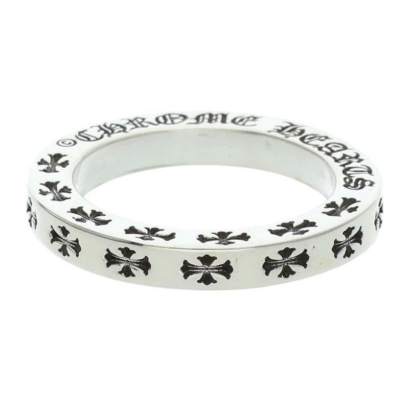 Chrome Hearts US 5 CHROME HEARTS 3mm HONG KONG SPACER RING SILVER Size ONE SIZE - 3 Thumbnail
