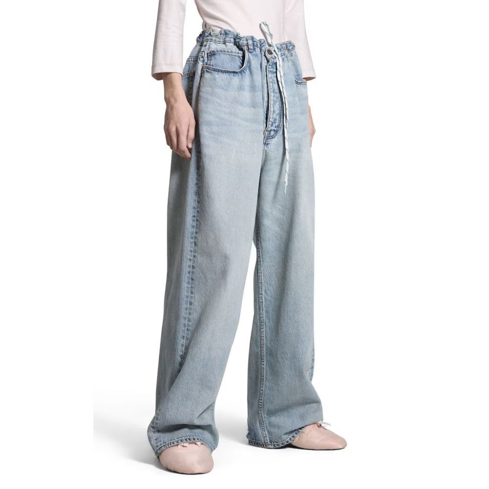 Balenciaga o1srvl11e0526 Oversized Baggy Pants in Blue Size US 28 / EU 44 - 5 Thumbnail
