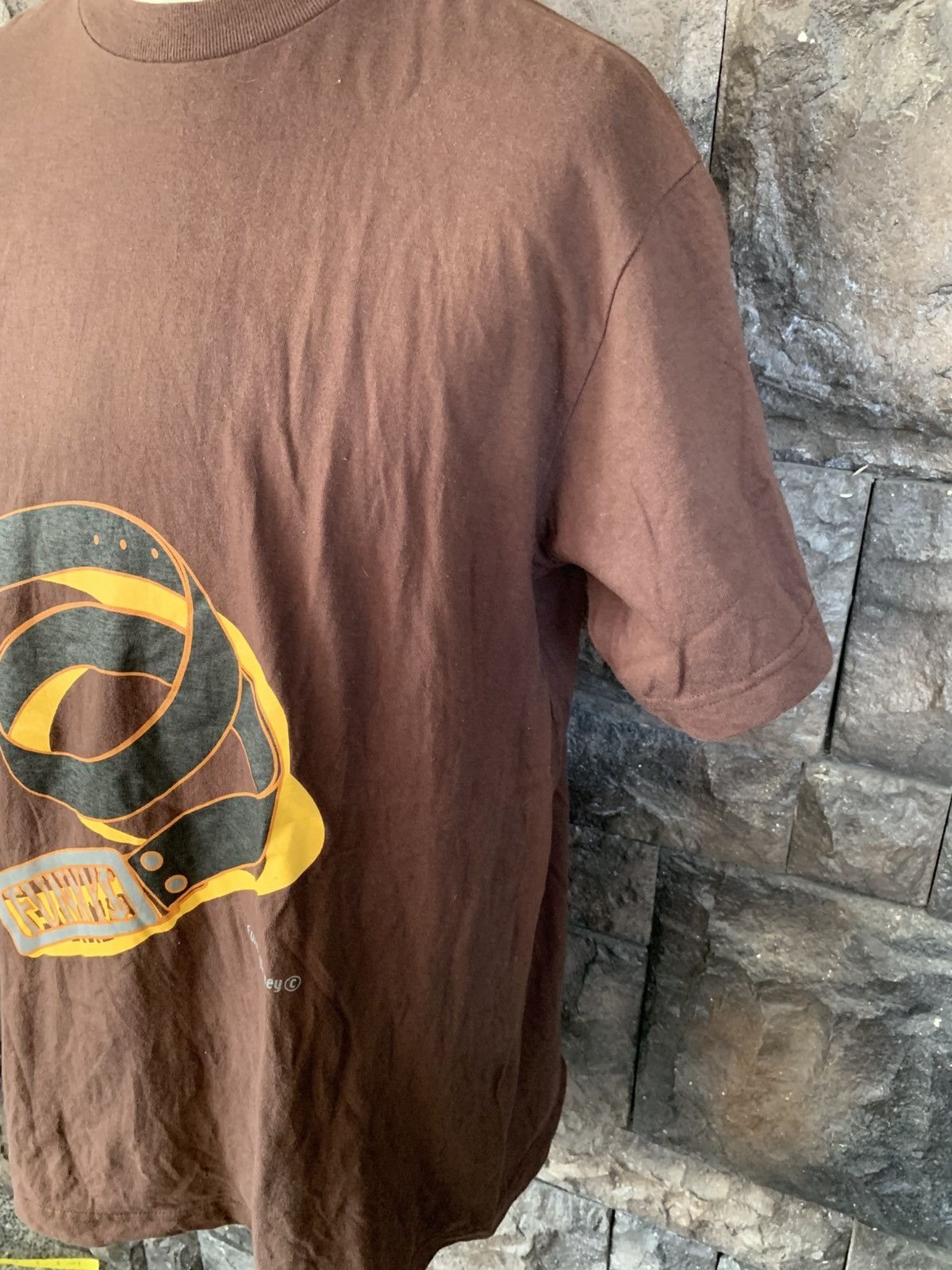 Japanese Brand × Vintage Vintage 90s Funny Money Graphics Art / Streetwear T shirt Size US L / EU 52-54 / 3 - 4 Thumbnail