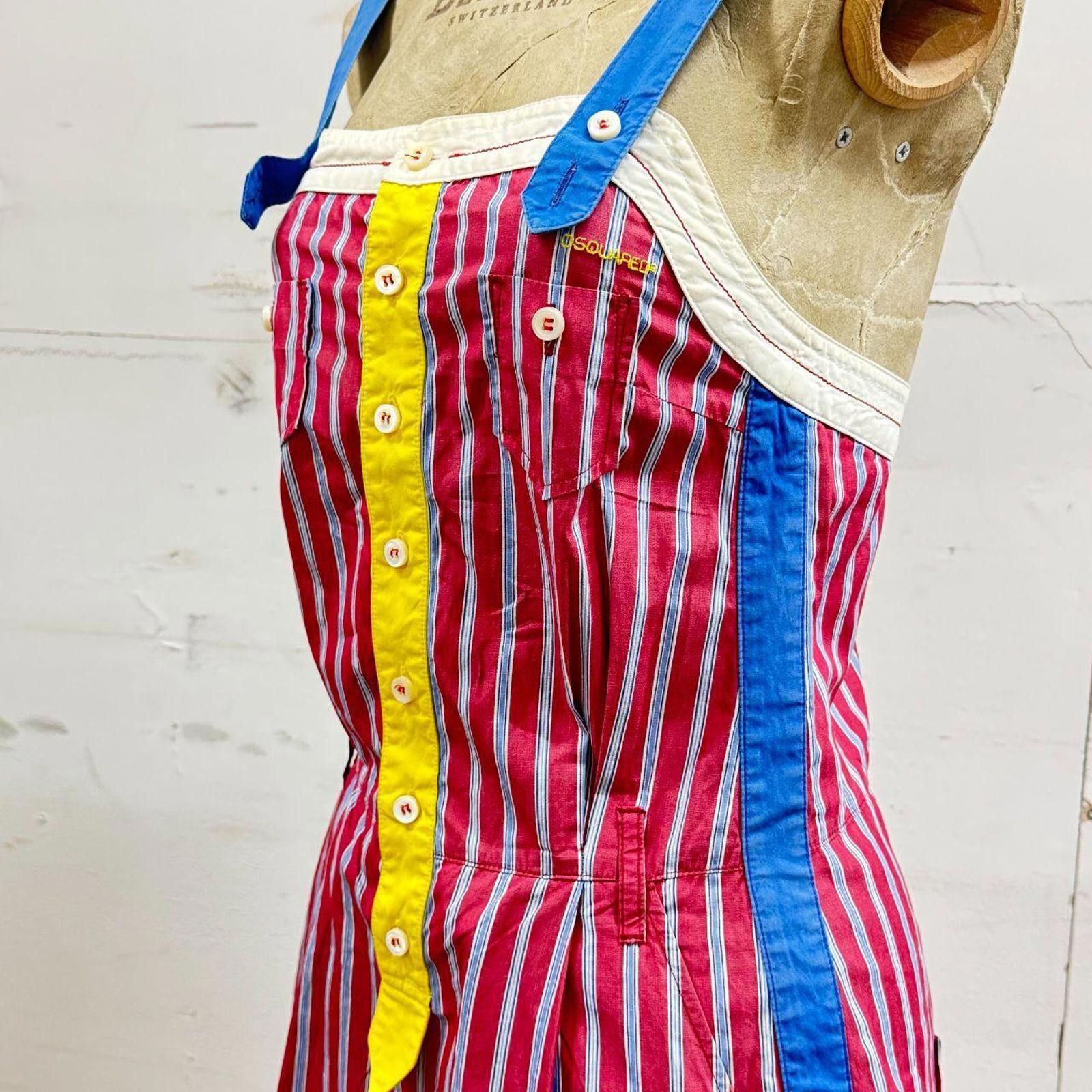 Dsquared2 Dsquared2 SS07 Runway Striped Mini Dress Size S Size S / US 4 / IT 40 - 4 Thumbnail