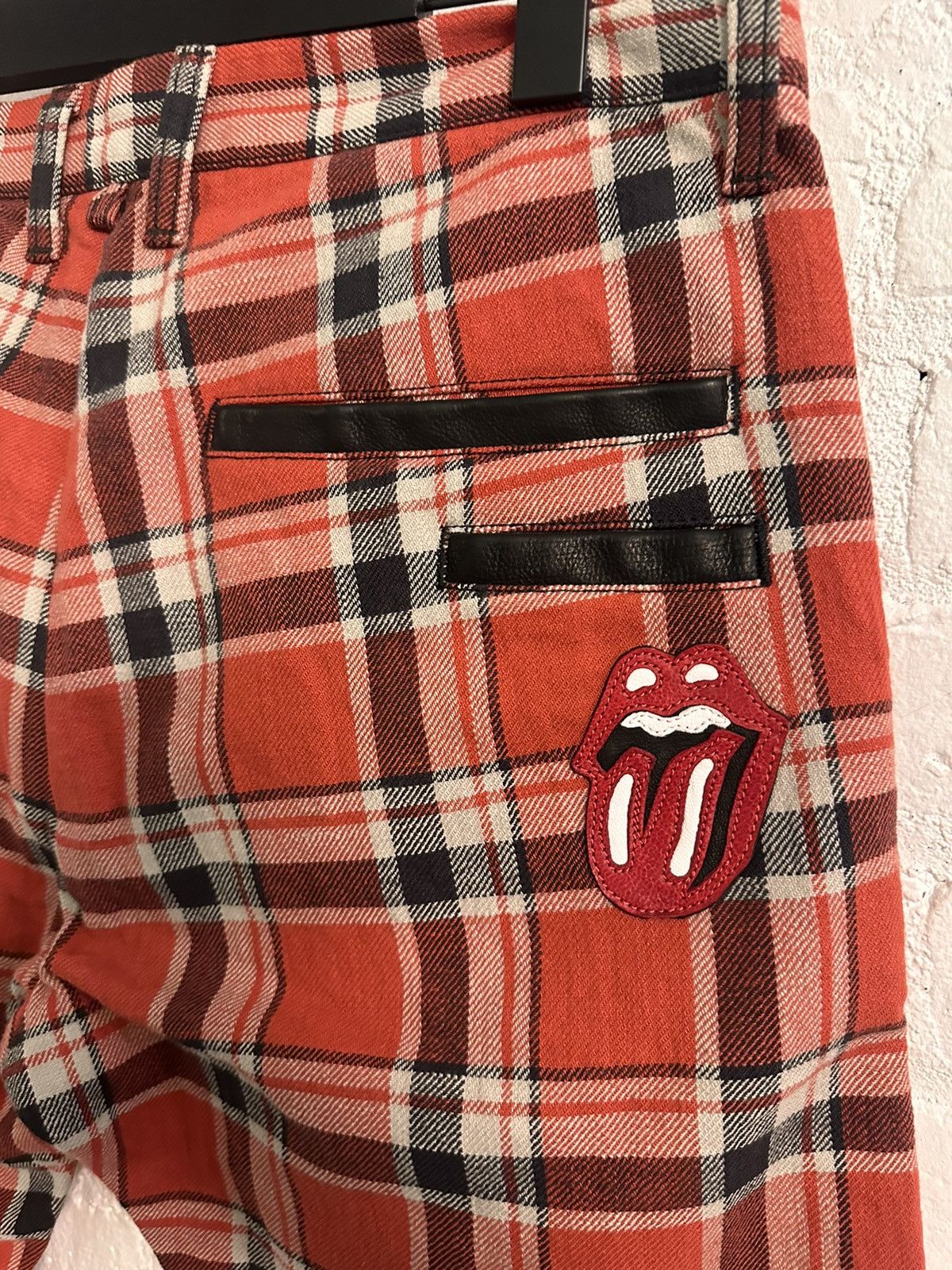 Chrome Hearts CHROME HEARTS 1 of 6 ROLLING STONES PATCH JEANS Size US 31 - 15 Thumbnail