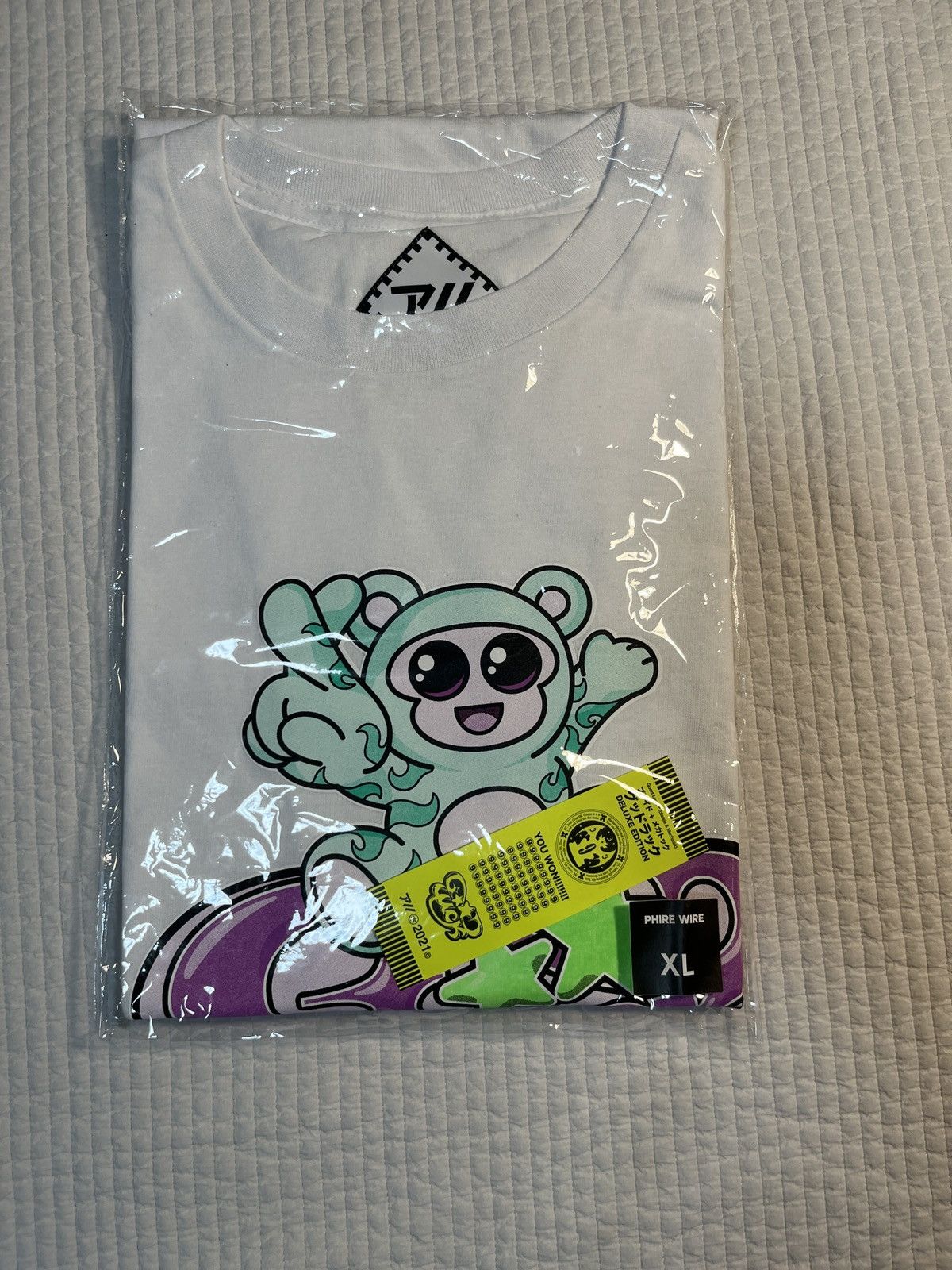 Drain Gang Bladee Phire Wire Japan Exclusive Goodluck Tee Size US XL / EU 56 / 4 - 1 Thumbnail