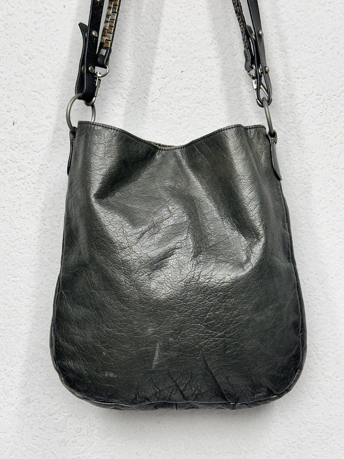 A.S.98 Vintage Japan Leather Bag Kapital Messenger Y2K Rare GOA Size ONE SIZE - 9 Thumbnail