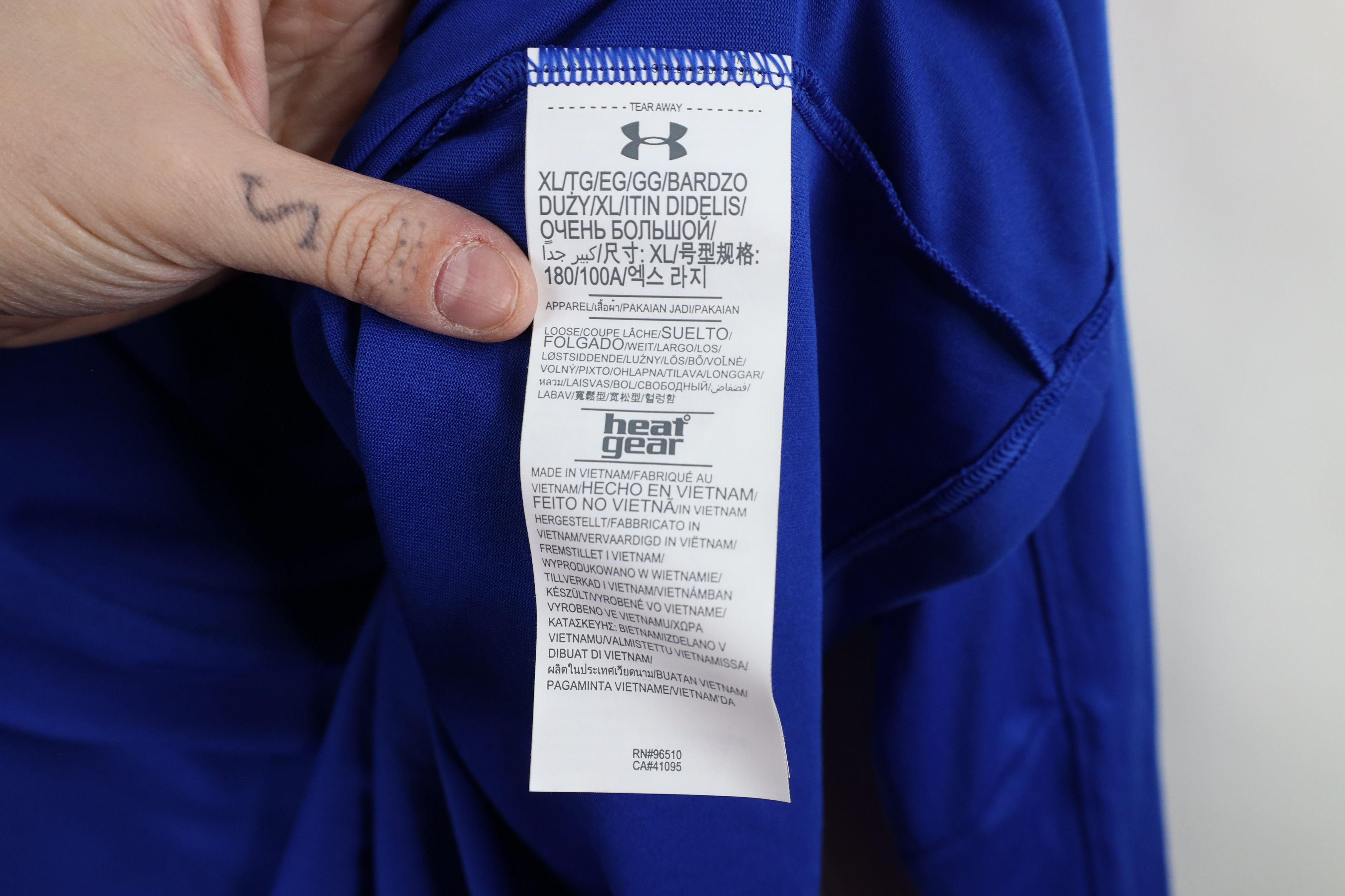 Under Armour × Vintage New Under Armour Long Sleeve Half Zip Pullover Top Jacket Size US XL / EU 56 / 4 - 10 Thumbnail