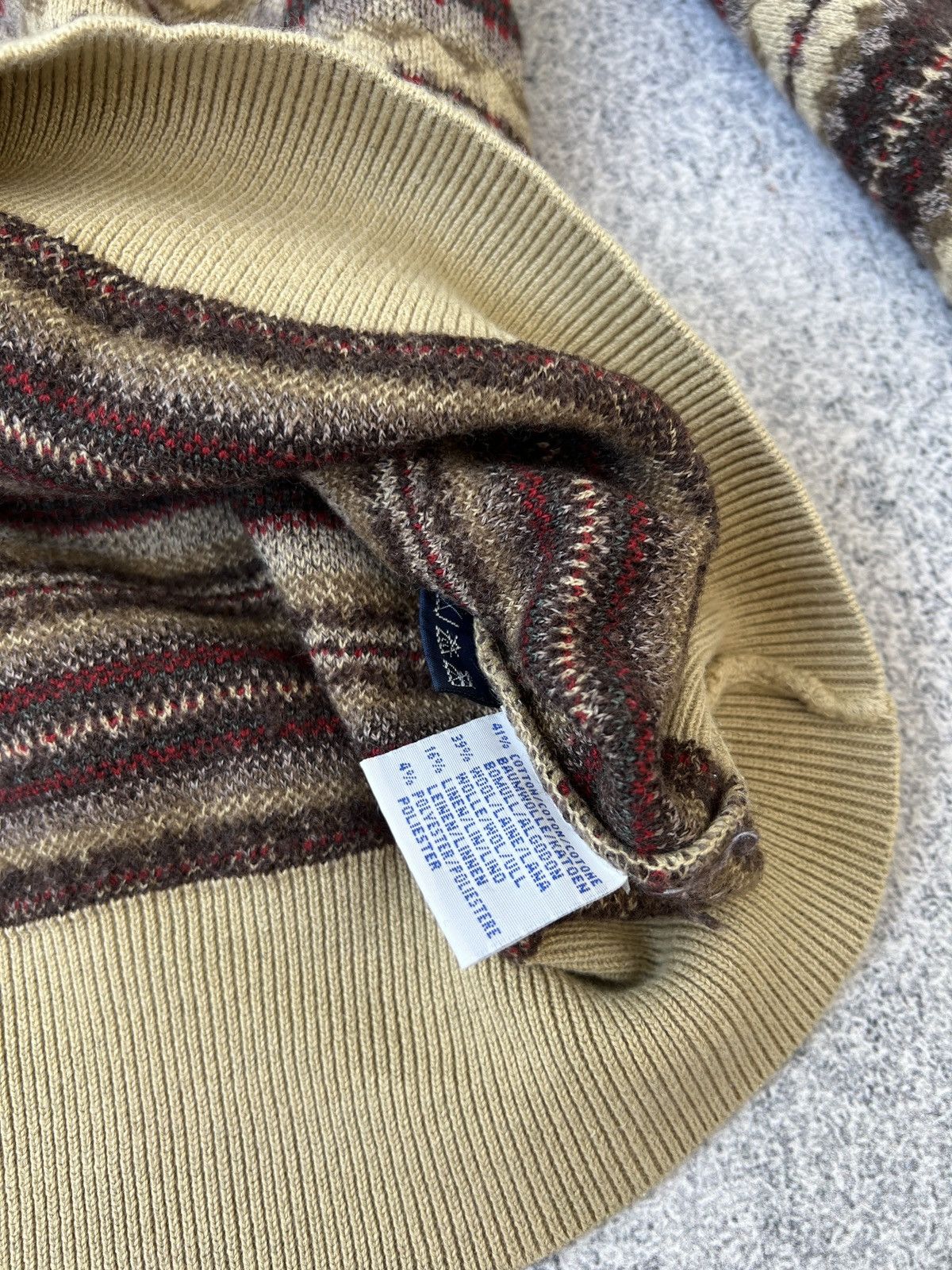 Polo Ralph Lauren × Vintage Vintage Polo Ralph Lauren Sweater Pullover Knit Long Sleeve Size US L / EU 52-54 / 3 - 7 Thumbnail