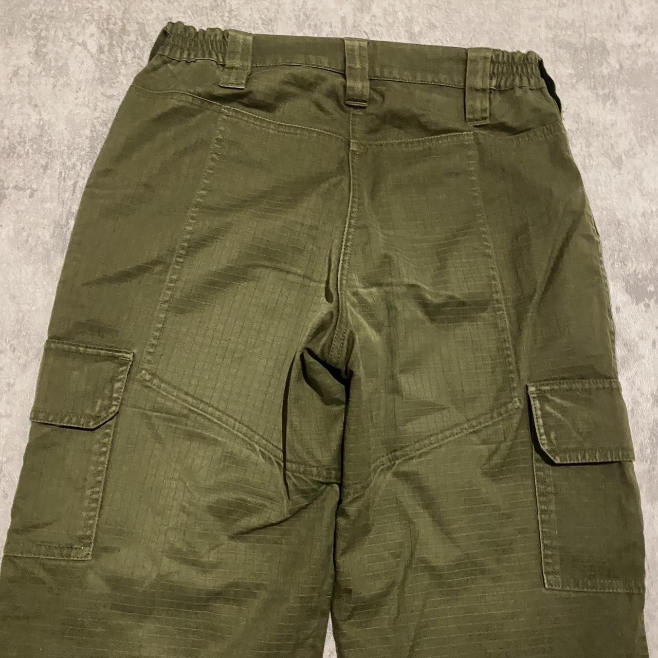 Other Khaki green cargo Army Military Vintage y2k Size US 34 / EU 50 - 4 Thumbnail