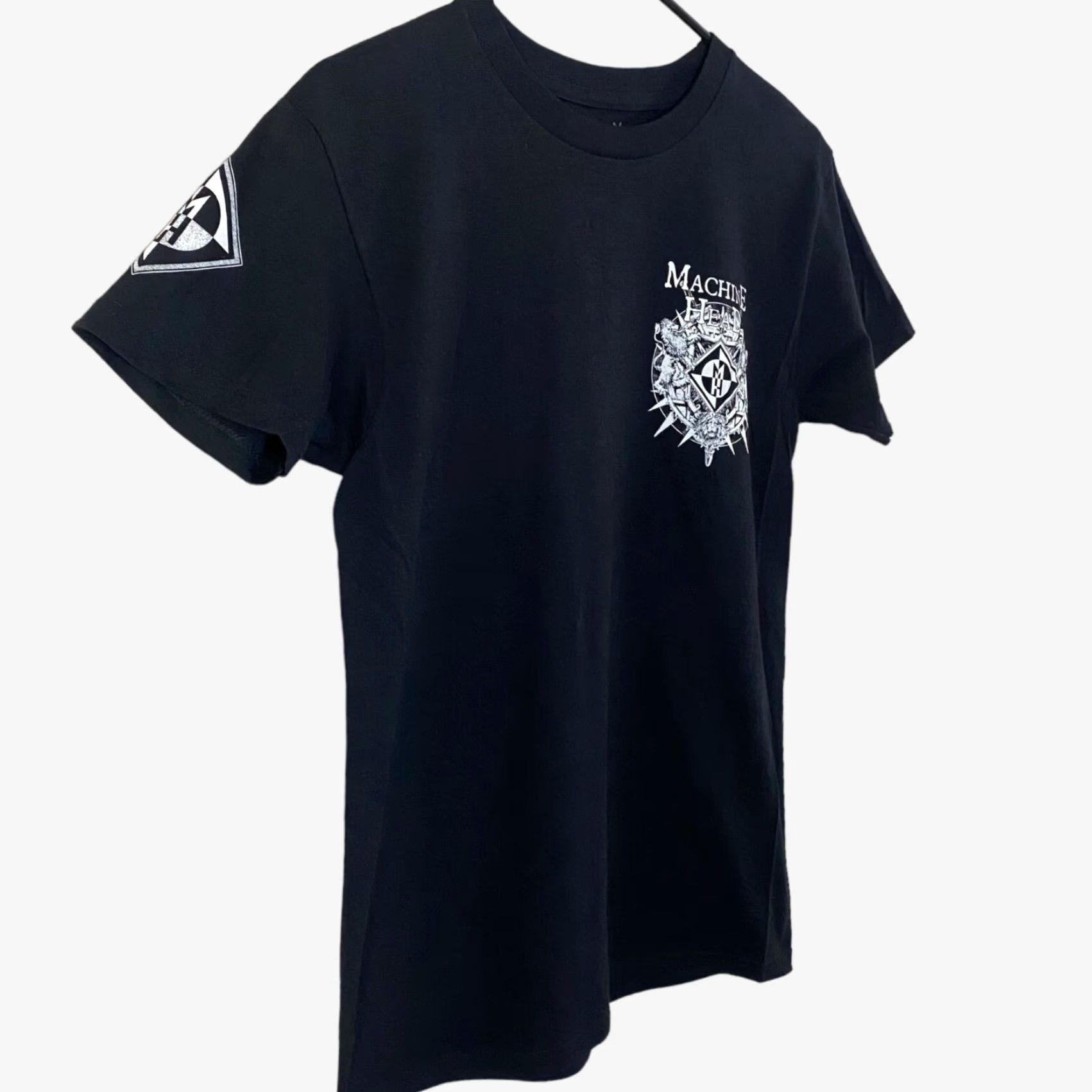 Vintage VINTAGE Machine Head Catharsis Tour T-Shirt Mens Small Black Graphic Heavy Metal Rock Tee Size US S / EU 44-46 / 1 - 3 Thumbnail