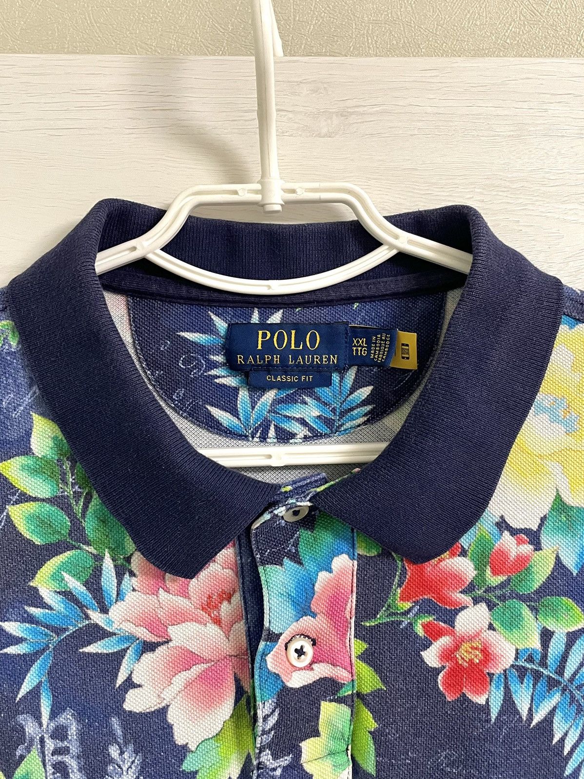 Polo Ralph Lauren Polo Ralph Lauren Floral Hawaiian Polo T Shirt Vintage Size US XXL / EU 58 / 5 - 4 Thumbnail