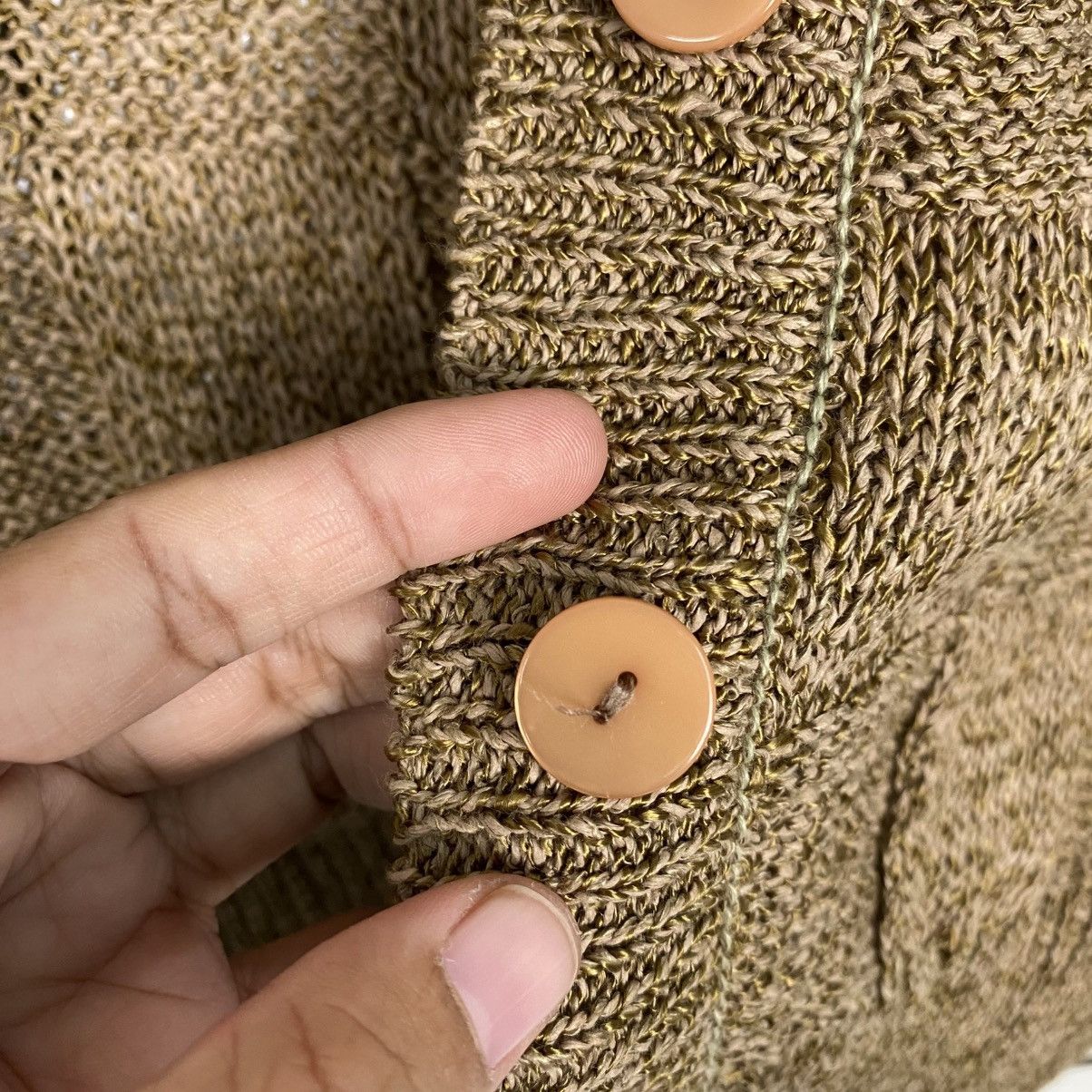 Issey Miyake 📌Vintage Knit Sweatshirt Vent De Vert Size US M / EU 48-50 / 2 - 17 Thumbnail
