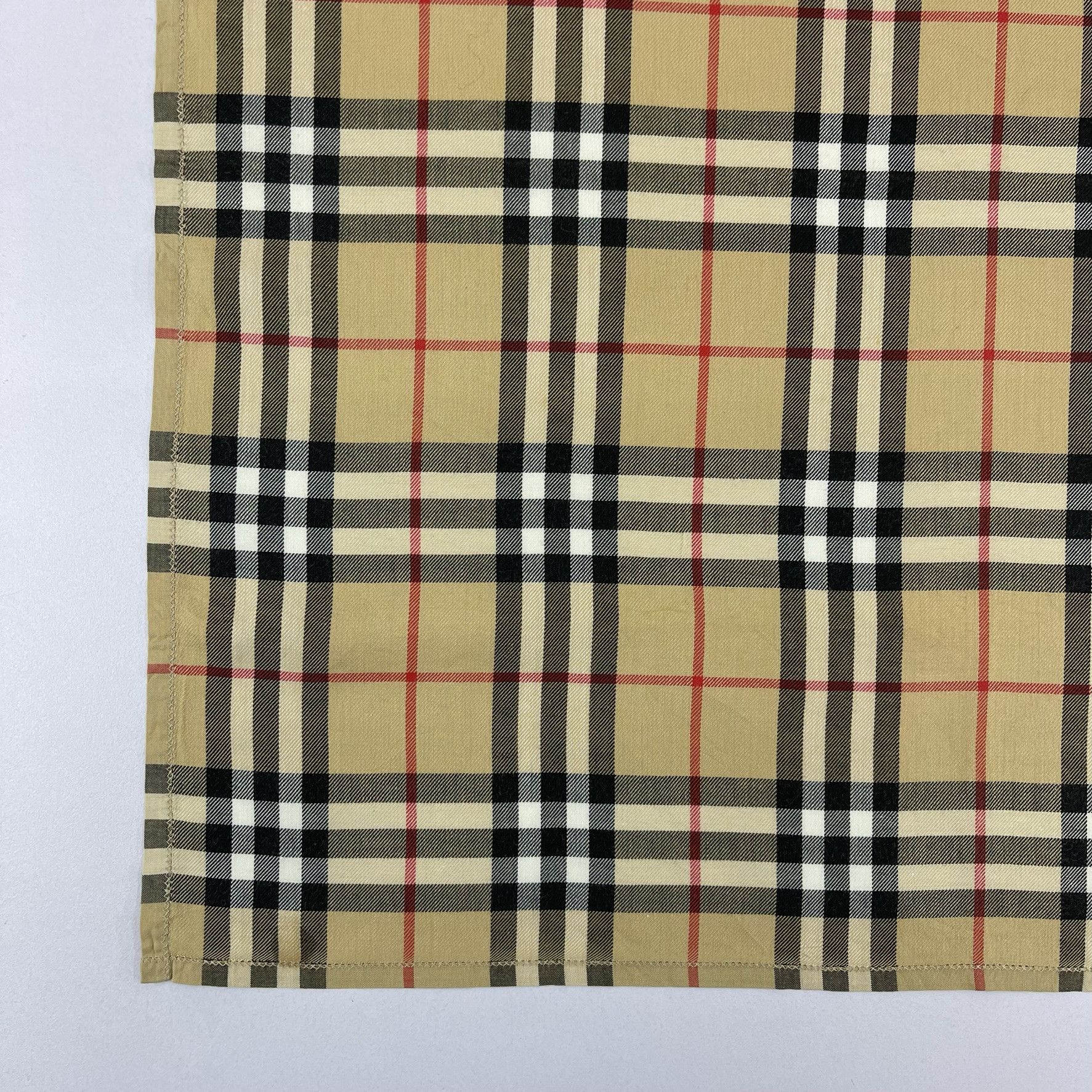 Burberry Burberry Nova Check Handkerchief / Bandana - 4150 Size ONE SIZE - 5 Thumbnail