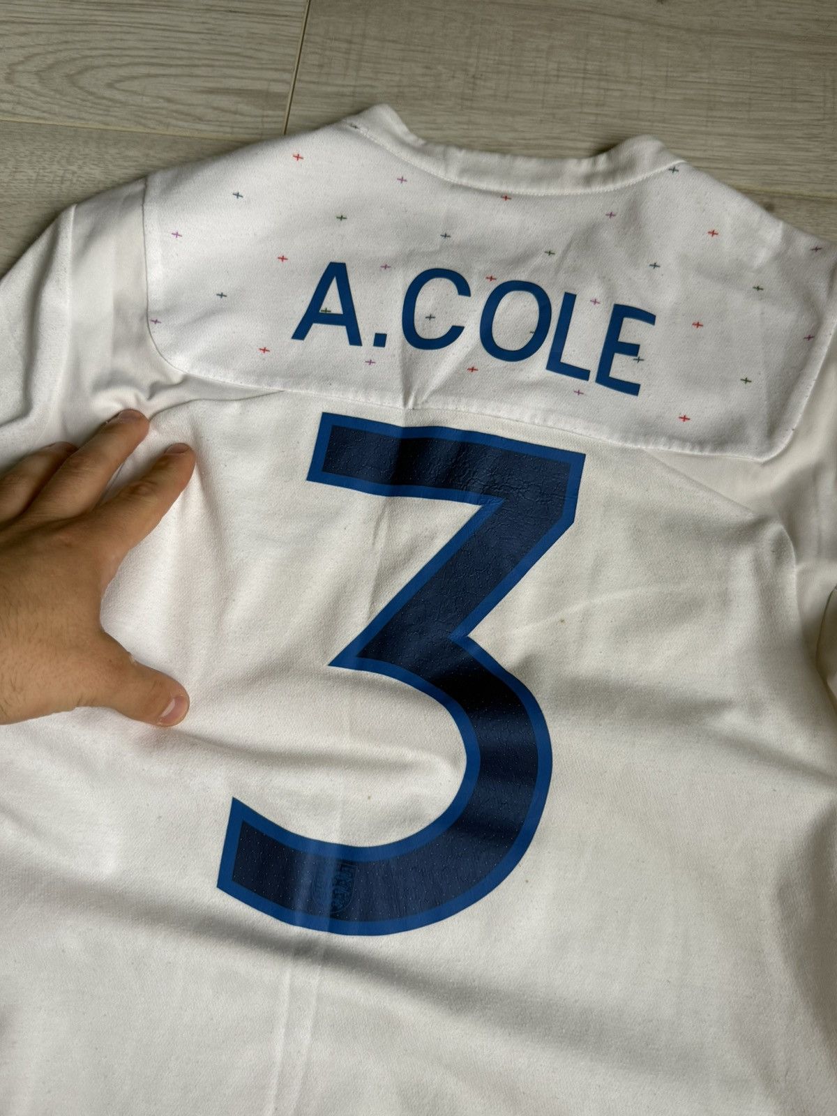 Umbro × Vintage Vintage Umbro 2009/10 soccer jersey England A. Cole shirt Size US S / EU 44-46 / 1 - 6 Thumbnail