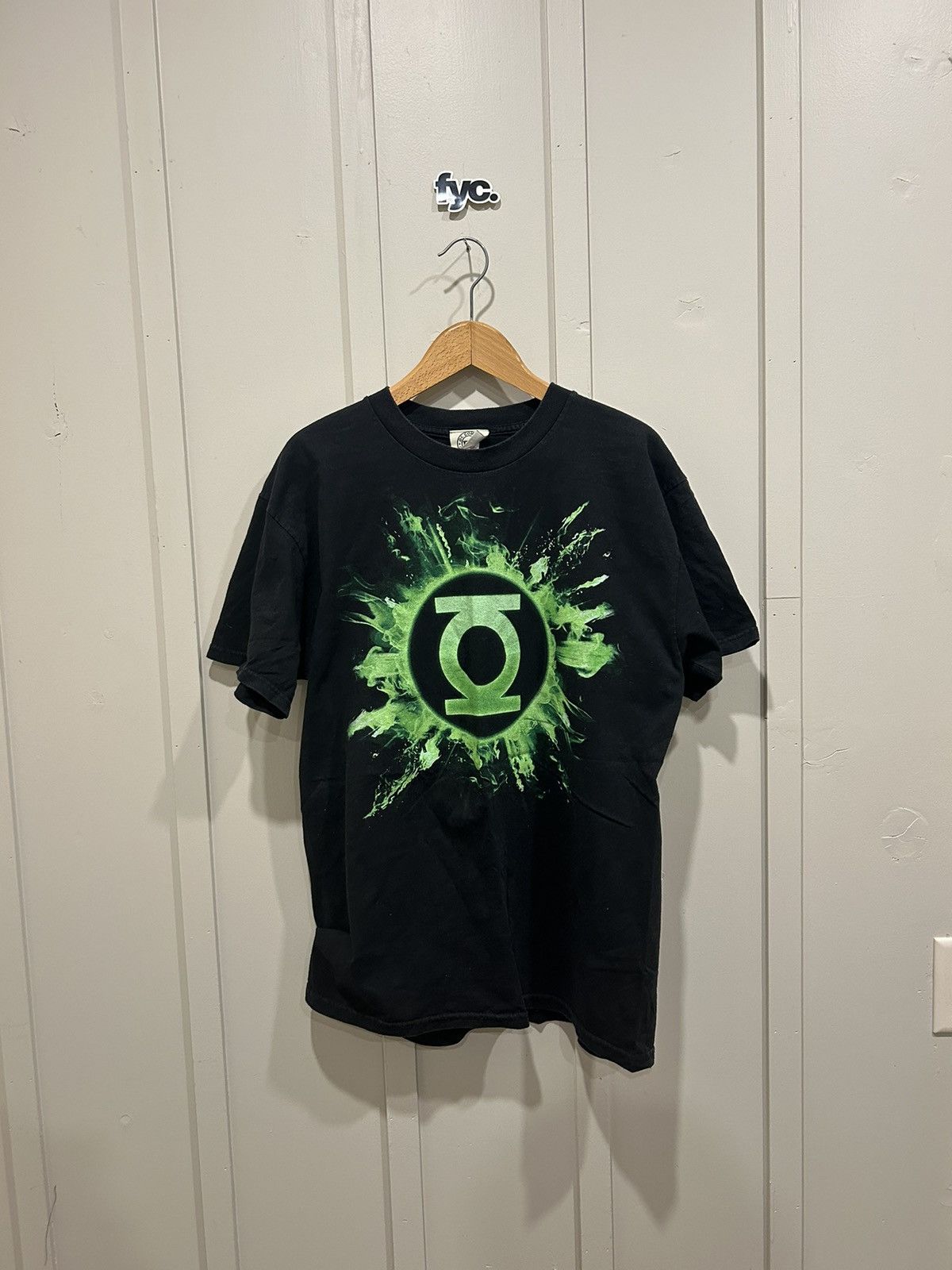 DC Comics × Vintage Vintage 1990s Green Lantern DC Comics Tee Size US L / EU 52-54 / 3 - 1 Thumbnail