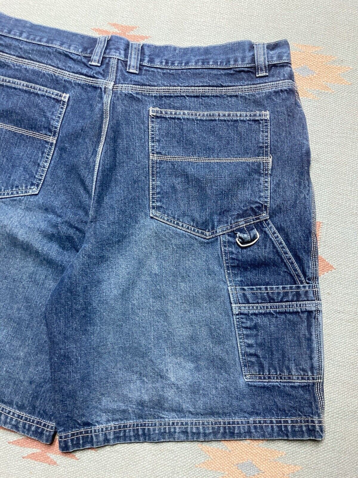 Faded Glory × Vintage y2k baggy jeans shorts jorts cargo carpenter wide skater 40 Size US 40 / EU 56 - 2 Thumbnail
