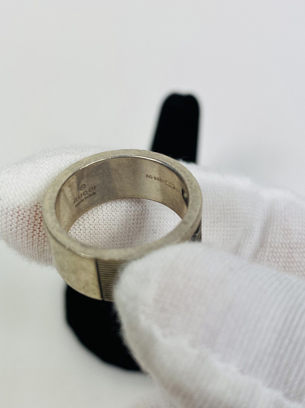 Gucci Gucci .925 Silver G Ring Size IT 12 Size ONE SIZE - 6 Thumbnail
