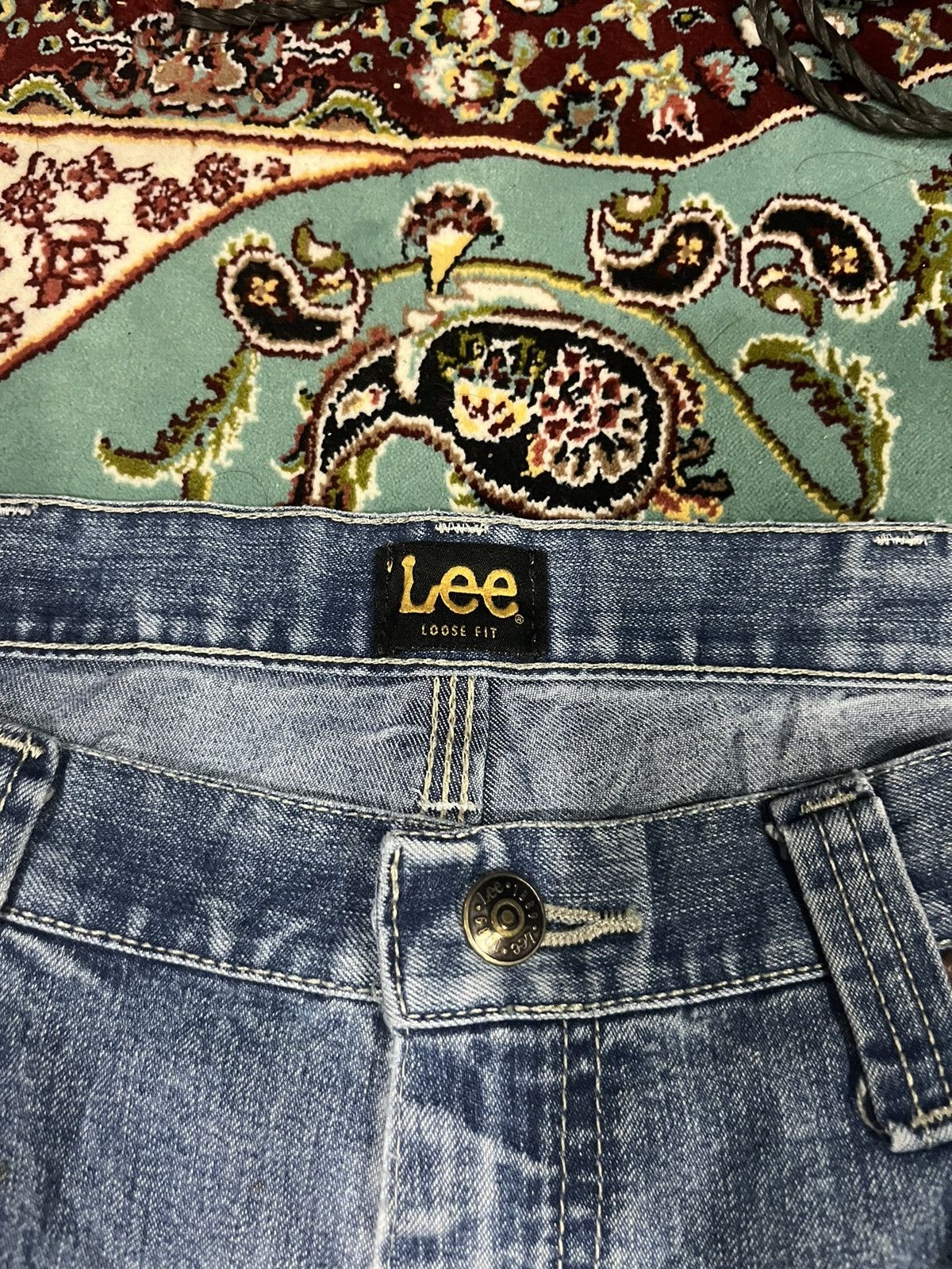 Lee Vintage Lee Carpenter Workers Denim Jeans Size US 36 / EU 52 - 7 Thumbnail
