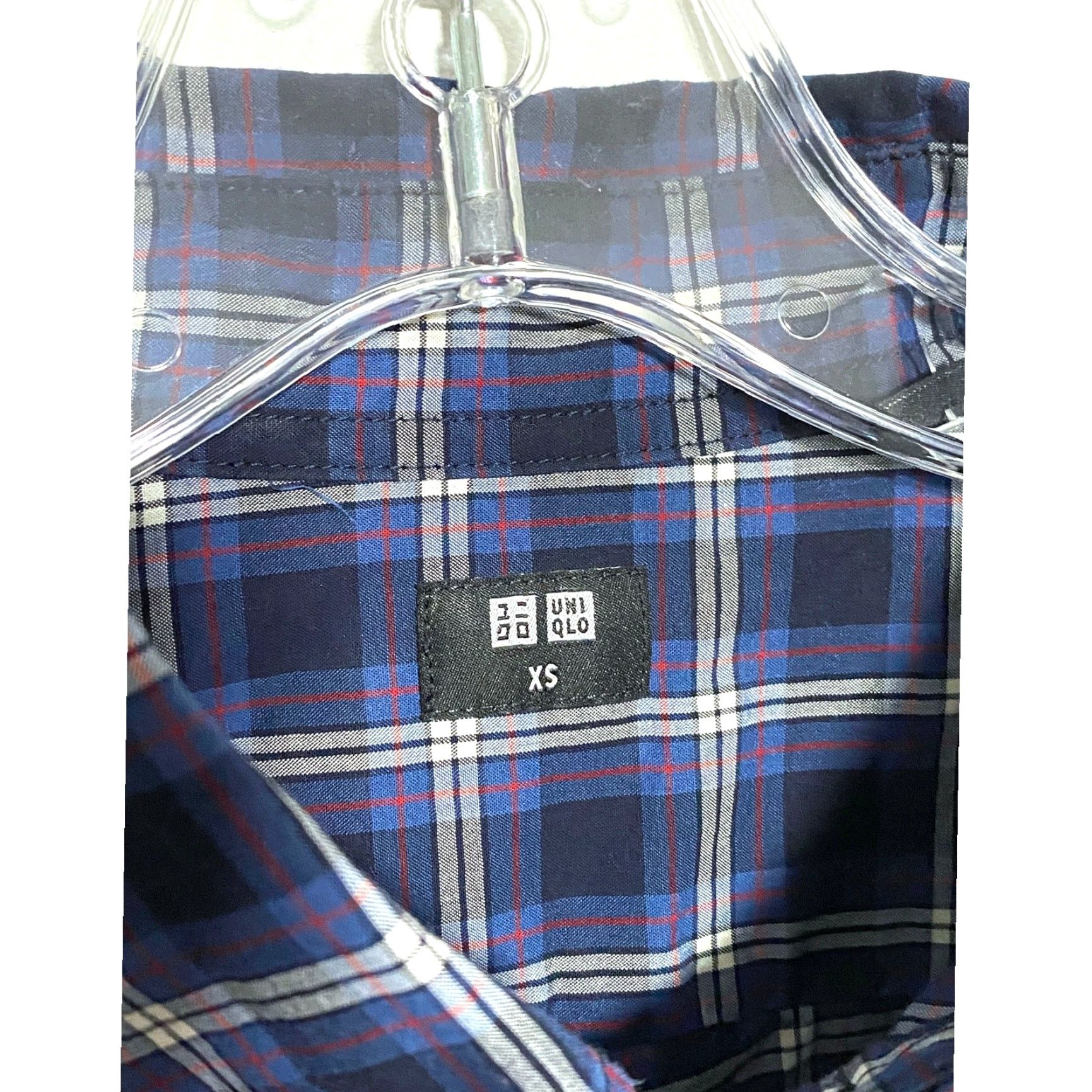 Uniqlo Uniqlo Plaid Button Front LS Shirt Mens XS Preppy Classic Business Casual Office Shirt Size US XS / EU 42 / 0 - 4 Thumbnail