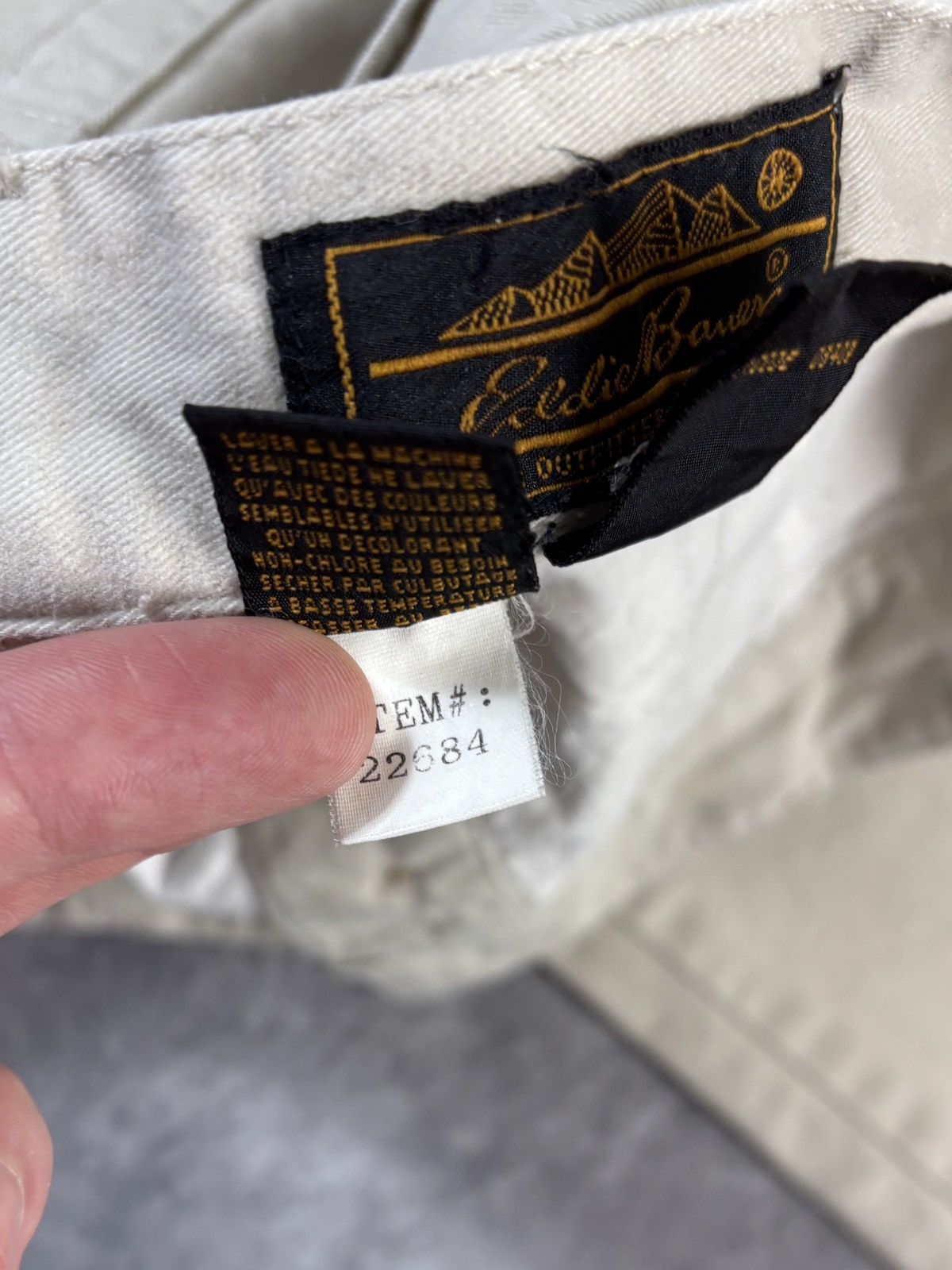 Eddie Bauer × Vintage 1990s Vintage Maxi Skirt Eddie Bauer Front Button Long Vent Size 32" / US 10 / IT 46 - 5 Thumbnail
