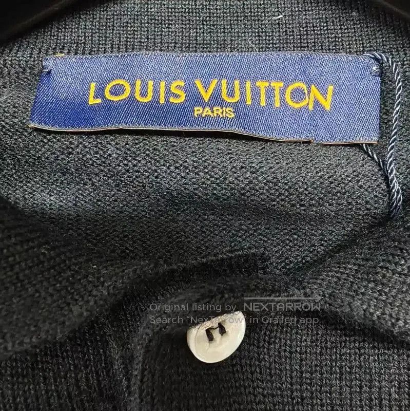 Louis Vuitton Louis Vuitton Black Wool Knit Sweater . Size US XS / EU 42 / 0 - 3 Thumbnail