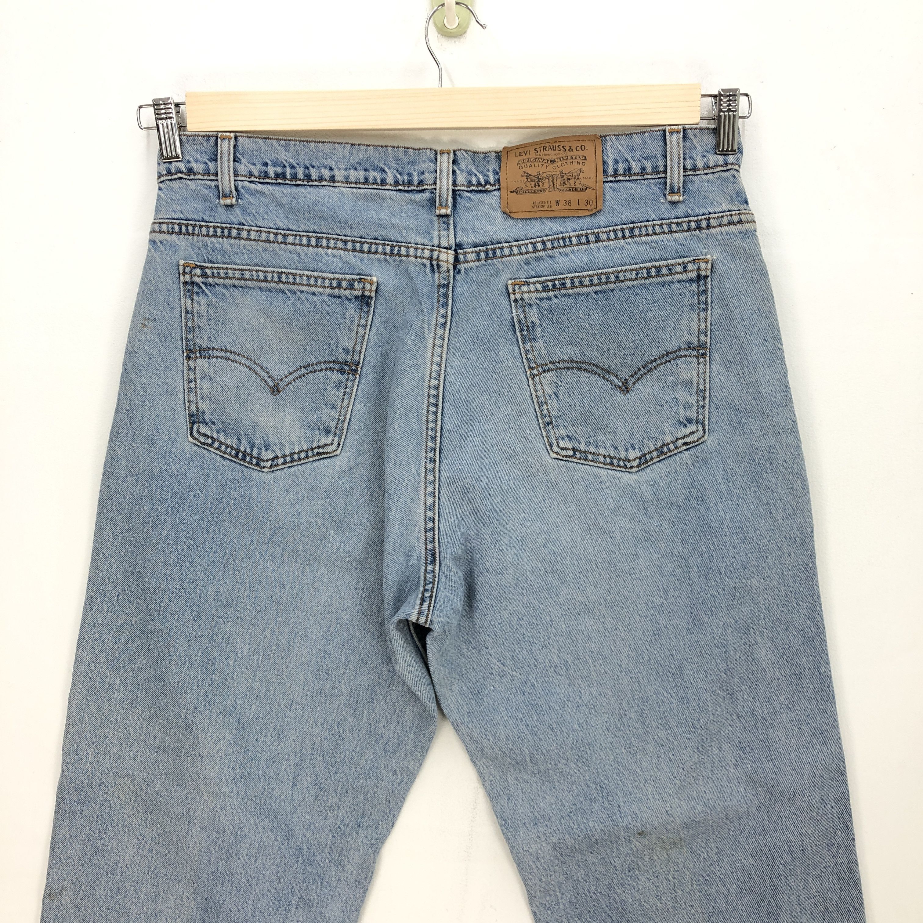 Levi's Vintage Levis Sun Faded Jeans Levi's Light Wash Denim Pants Size US 36 / EU 52 - 4 Thumbnail