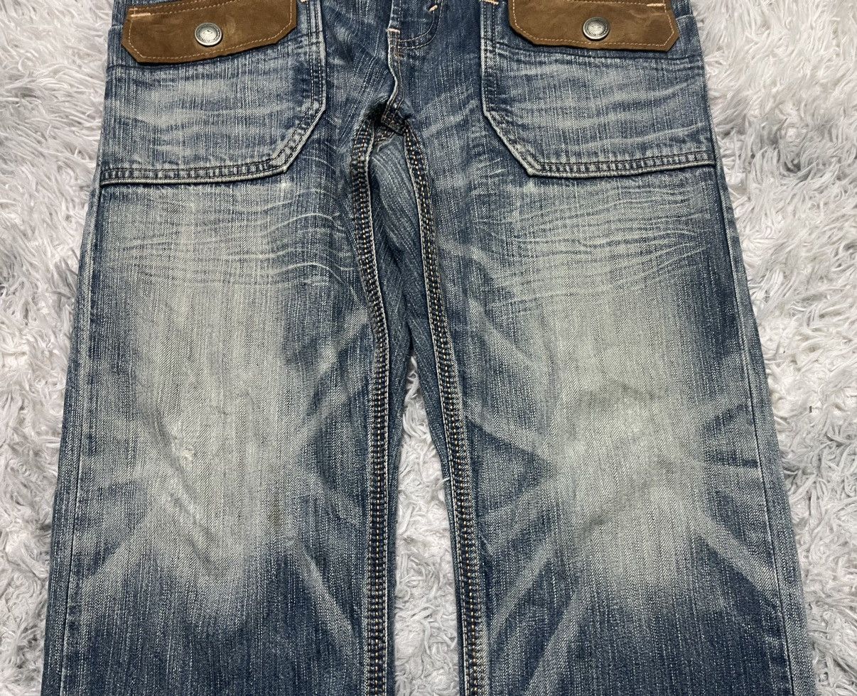 Edwin VINTAGE EDWIN EXCLUSIVE VINTAGE DISTRESSED JEANS RARE Size US 34 / EU 50 - 5 Thumbnail