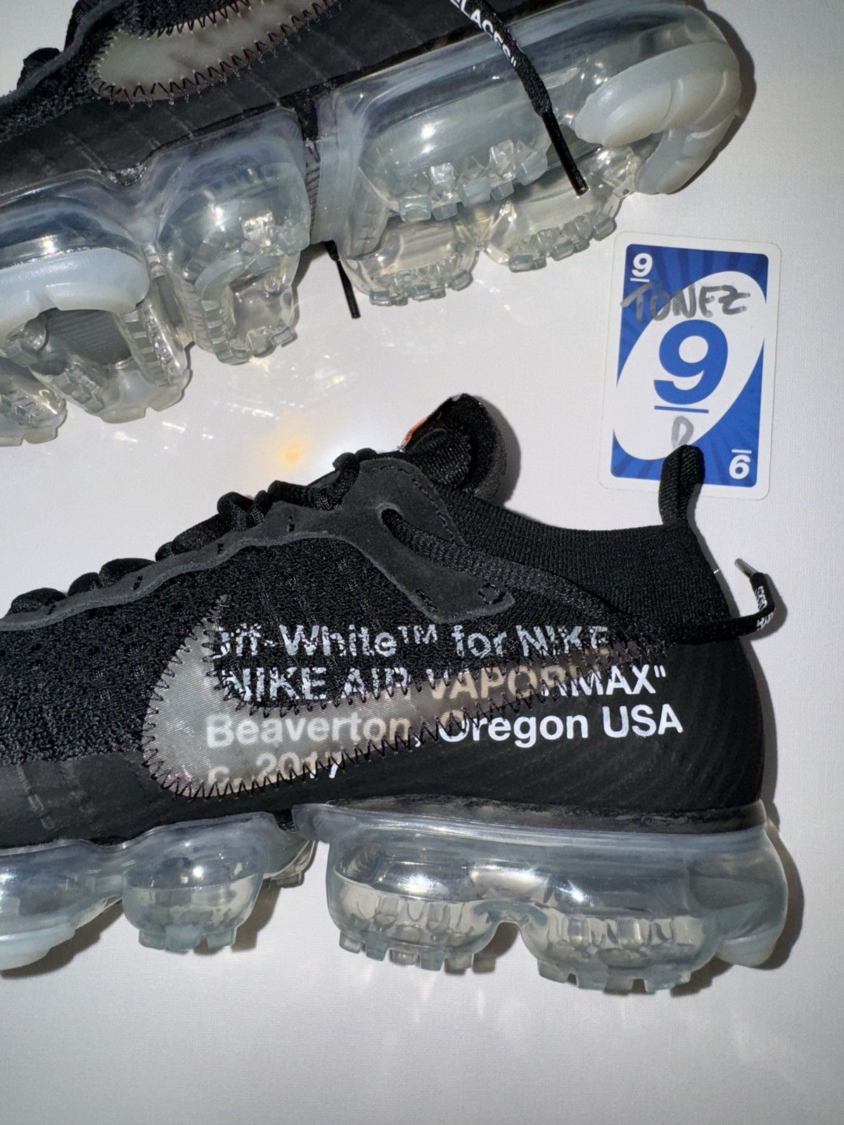 Nike × Off-White Nike Off White Air VaporMax Size US 10 / EU 43 - 5 Thumbnail