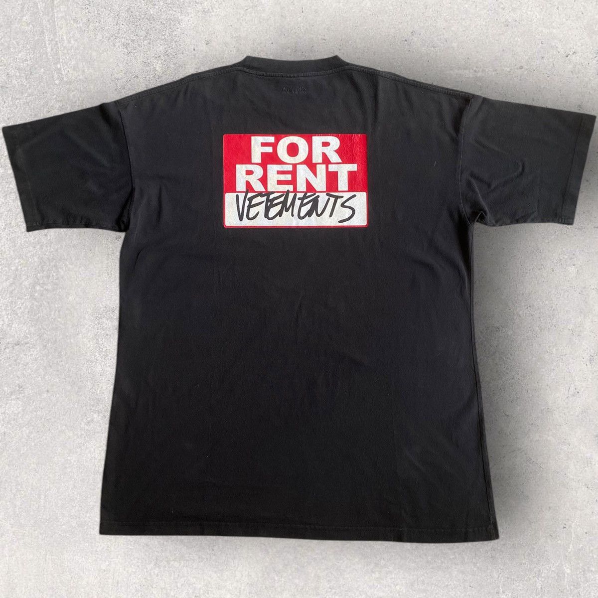 Vetements SS20 For Rent Oversize T Shirt Size US XL / EU 56 / 4 - 4 Thumbnail