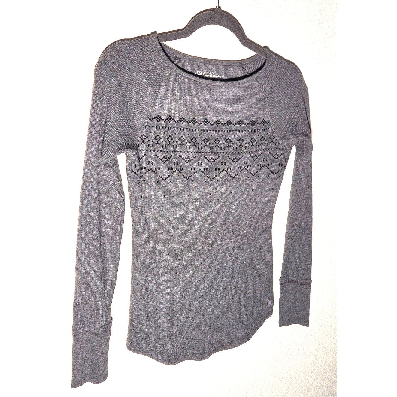 Eddie Bauer Eddie Bauer Women's XS Grey Outdoor Performance Top Size XS / US 0-2 / IT 36-38 - 2 Thumbnail