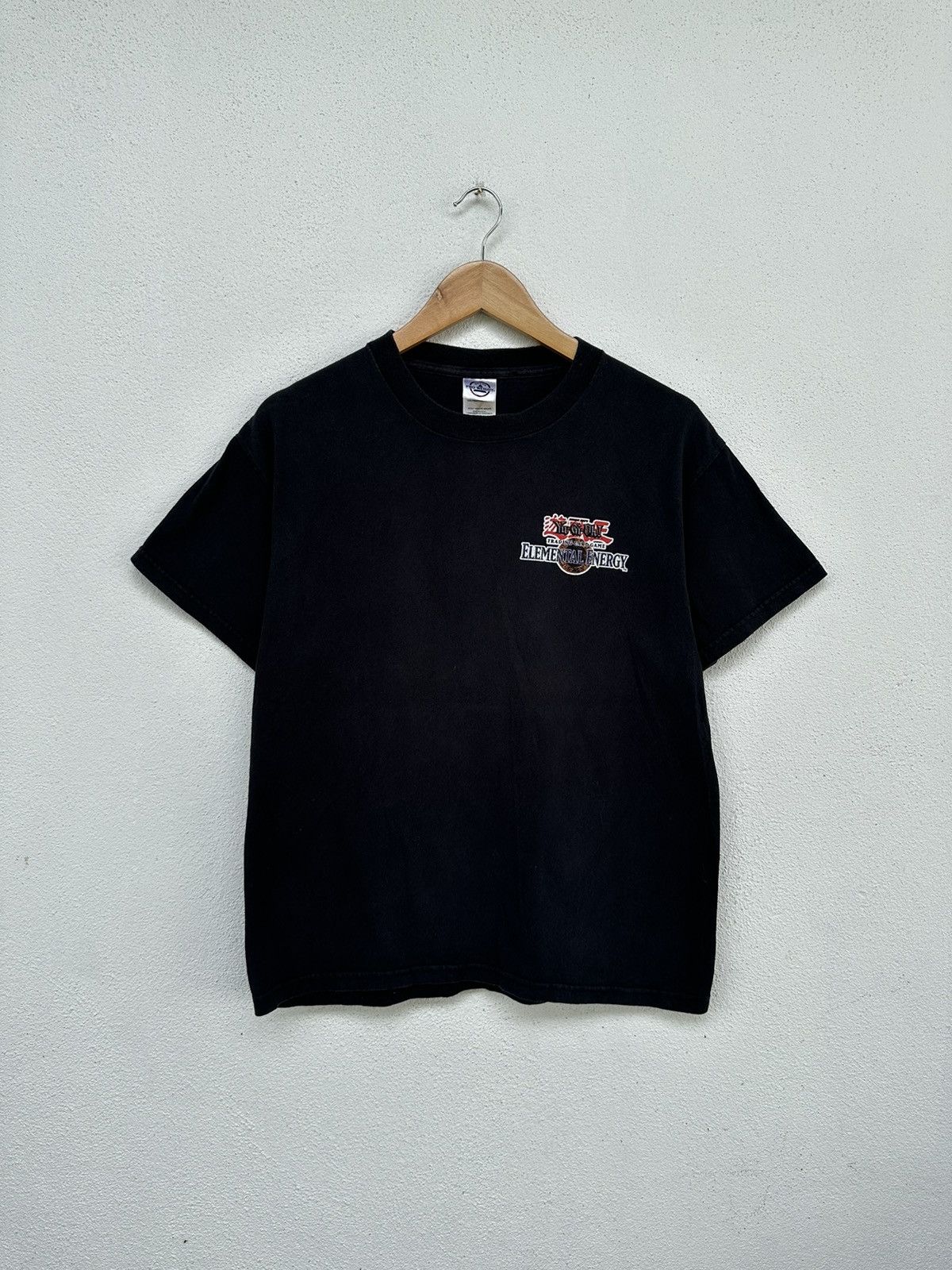 Anime × Japanese Brand × Vintage 1996 Yu Gi Oh! Enemy Of Justice Card Anime Promo T Shirt Size US M / EU 48-50 / 2 - 6 Thumbnail