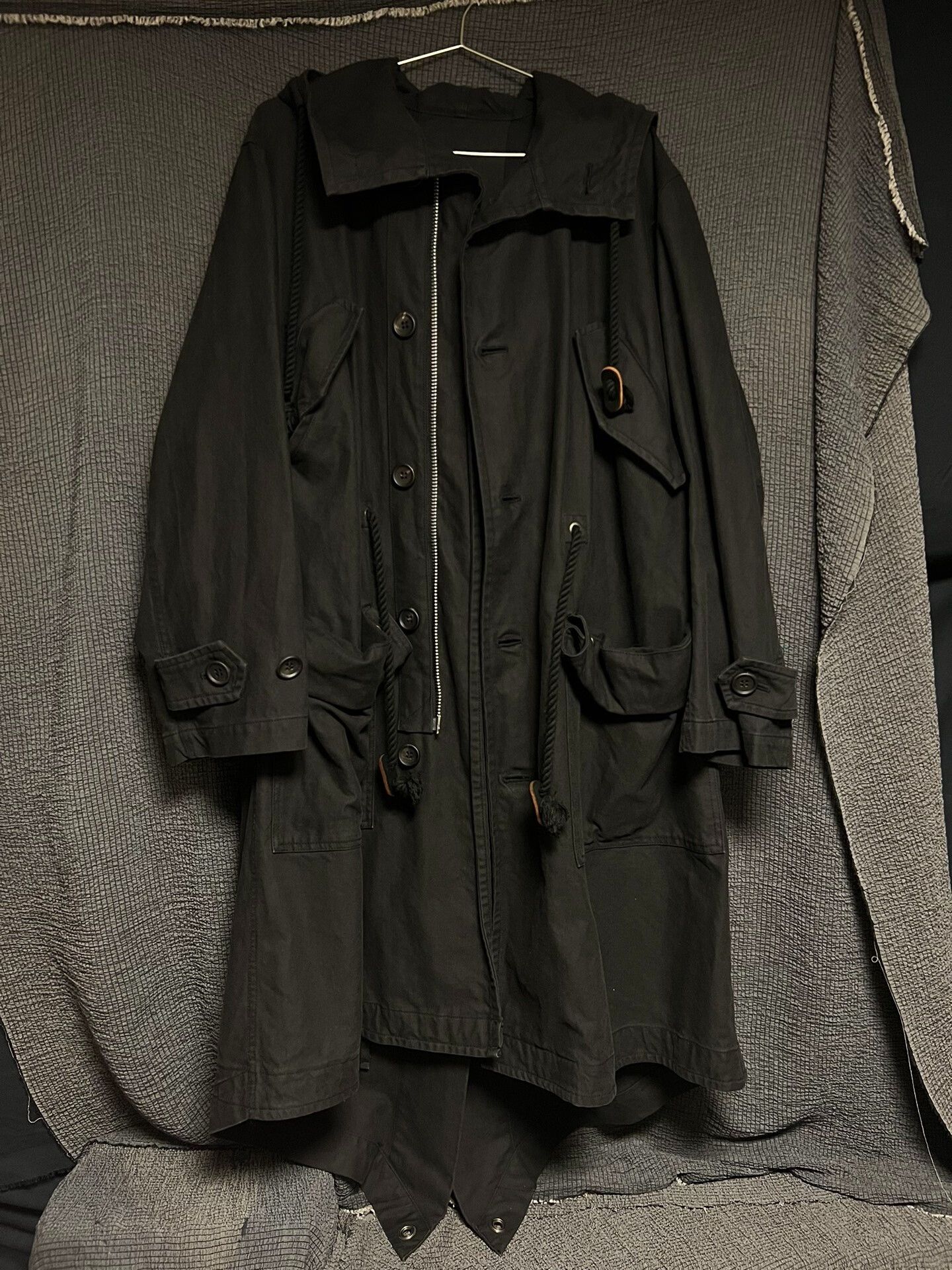 Yohji Yamamoto rare yohji yamamoto washed coat Size US M / EU 48-50 / 2 - 1 Thumbnail