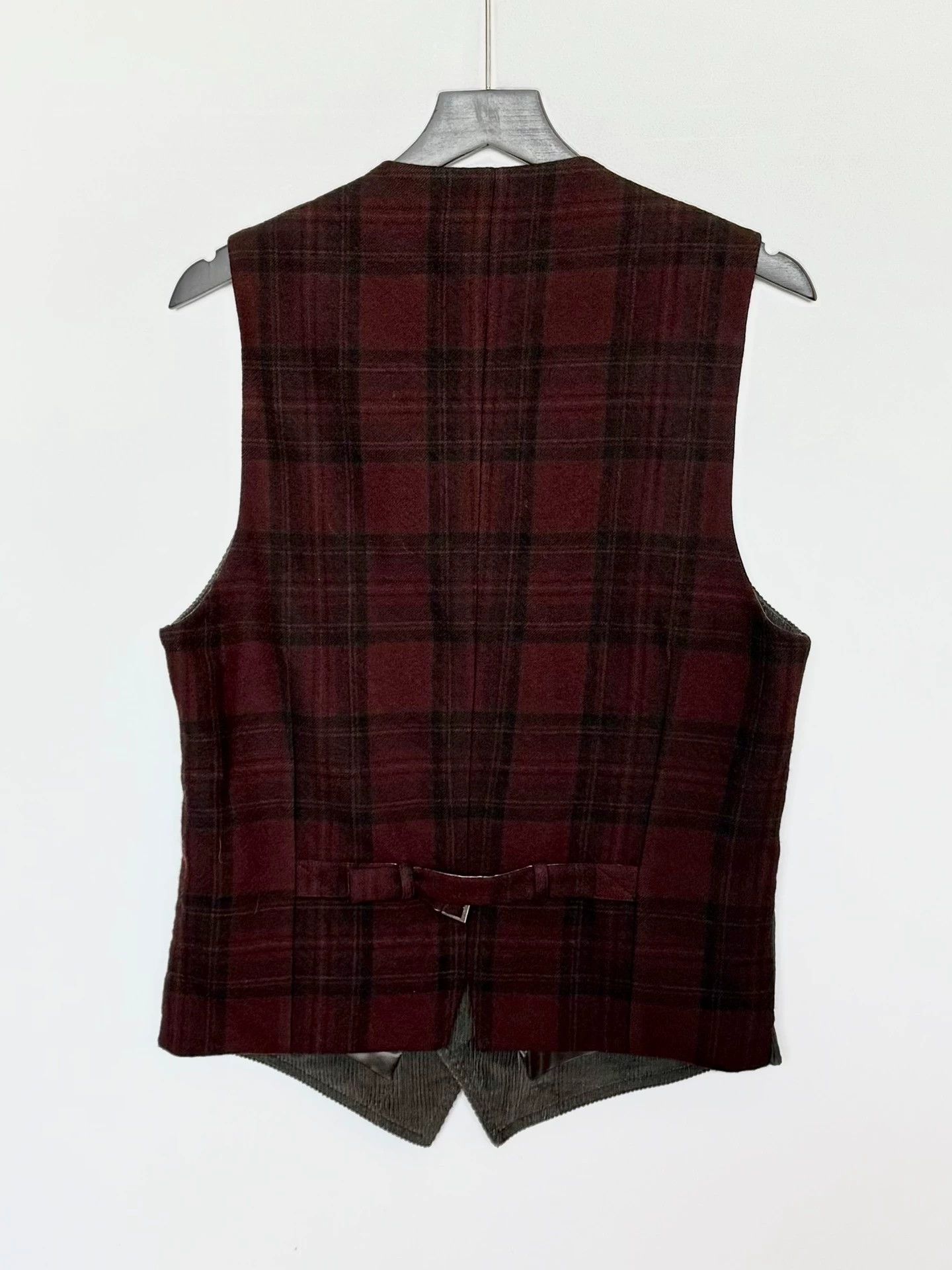 Dolce & Gabbana Dolce & Gabbana Corduroy Plaid Vest 48 Size US M / EU 48-50 / 2 - 2 Thumbnail