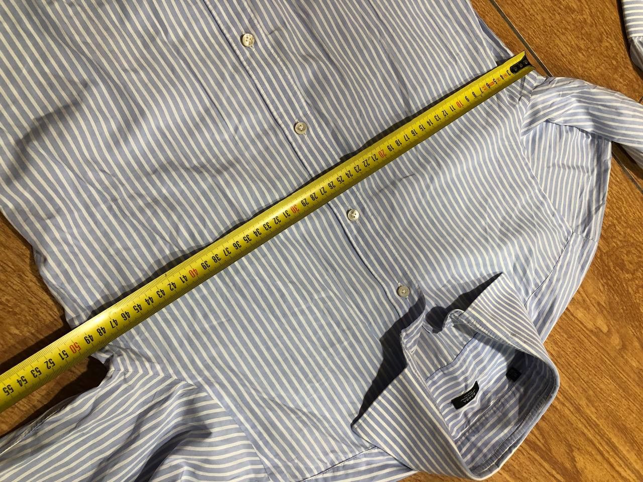 Barba Napoli Barba Napoli Classic Formal Dress Shirt Striped Long Sleeve Size US M / EU 48-50 / 2 - 7 Thumbnail