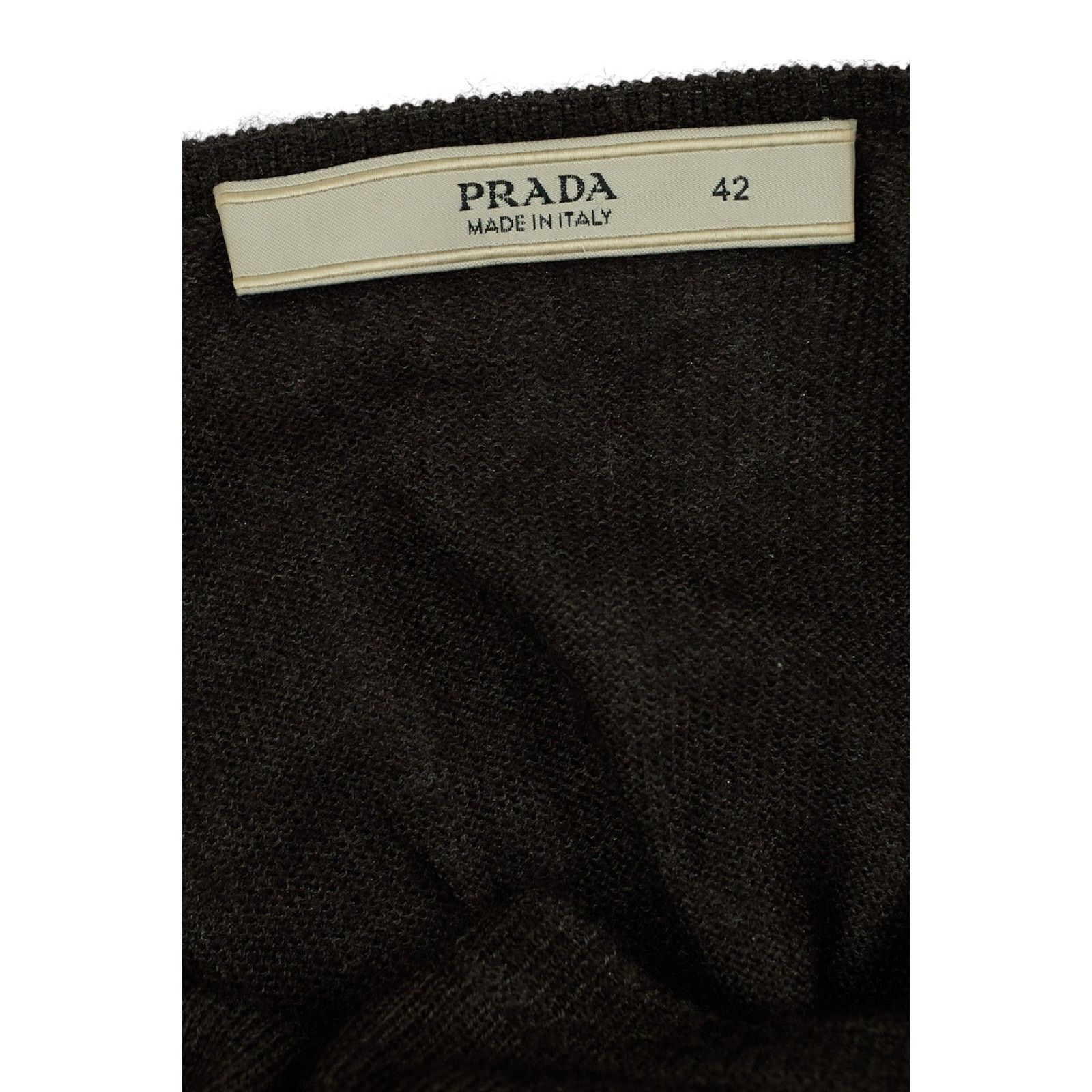 Prada Cashmere Grey Top Size M / US 6-8 / IT 42-44 - 3 Thumbnail