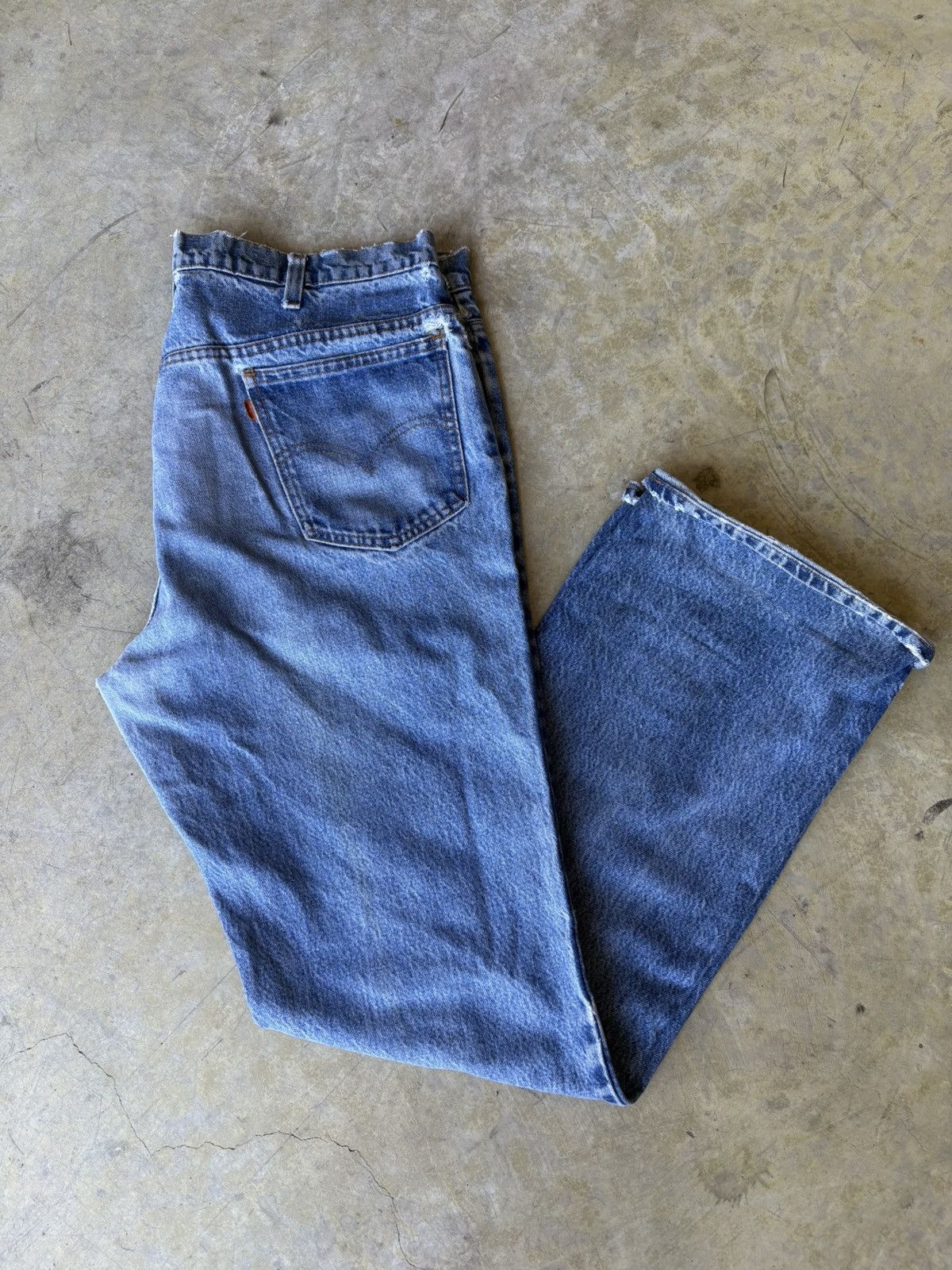 Levi's Vintage 70s levis Orange Tab bellbottoms Size US 38 / EU 54 - 1 Thumbnail