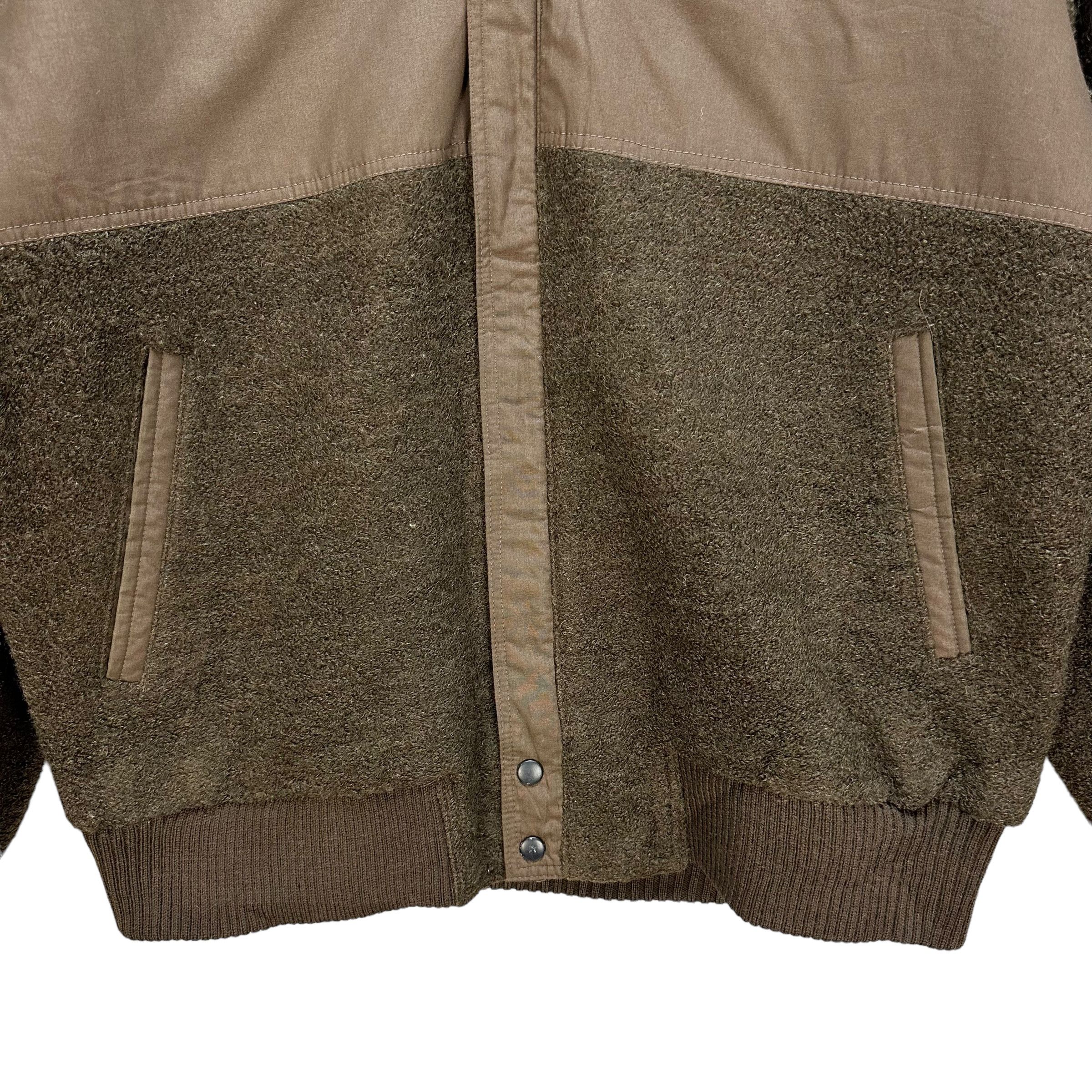 Japanese Brand WOOD CUTTER Brown Casual Jacket #A21-0495 Size US L / EU 52-54 / 3 - 3 Thumbnail