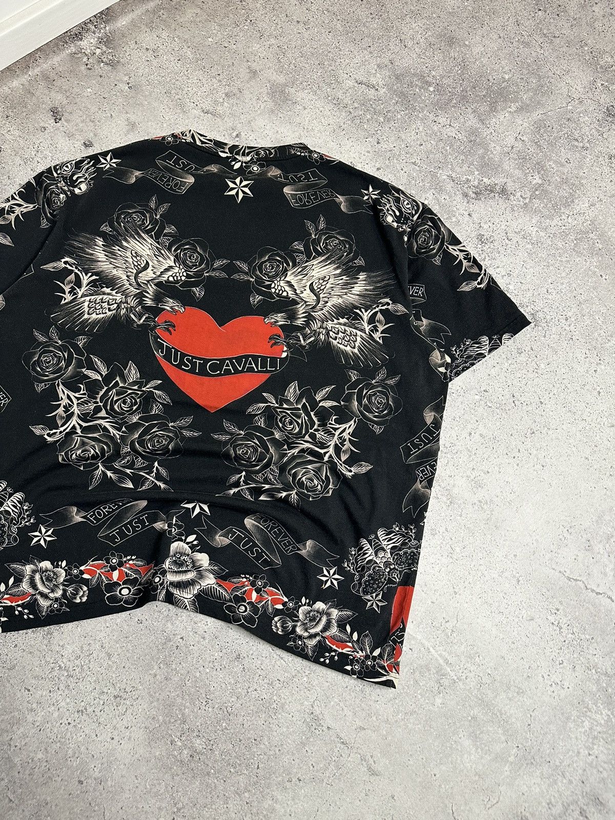 Just Cavalli Just Cavalli All Over Print Tattoo Jean Paul Gaultier Style Size US XL / EU 56 / 4 - 7 Thumbnail